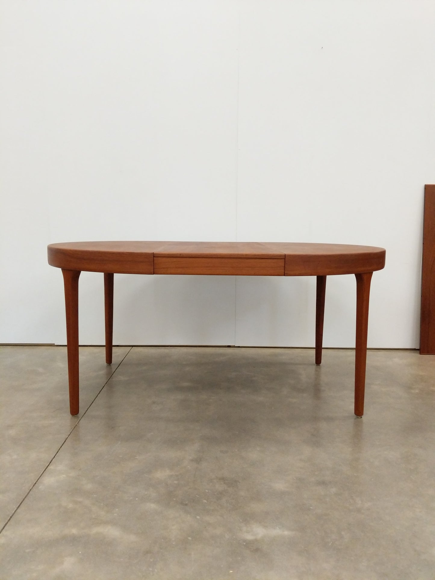 Vintage Danish Modern Teak Extendable Dining Table by Svend Åge Madsen