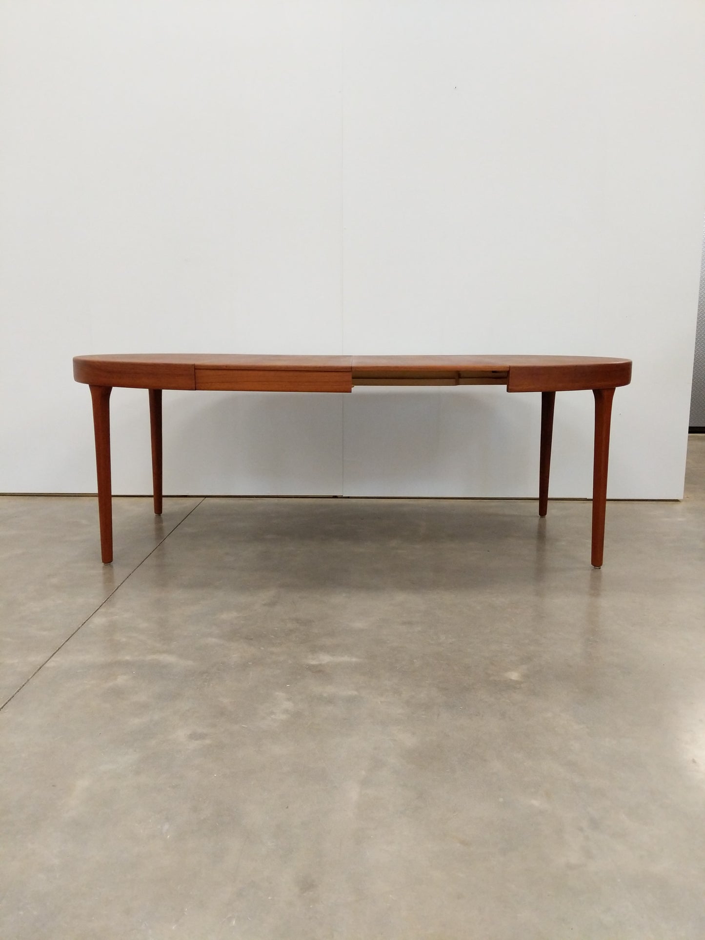 Vintage Danish Modern Teak Extendable Dining Table by Svend Åge Madsen