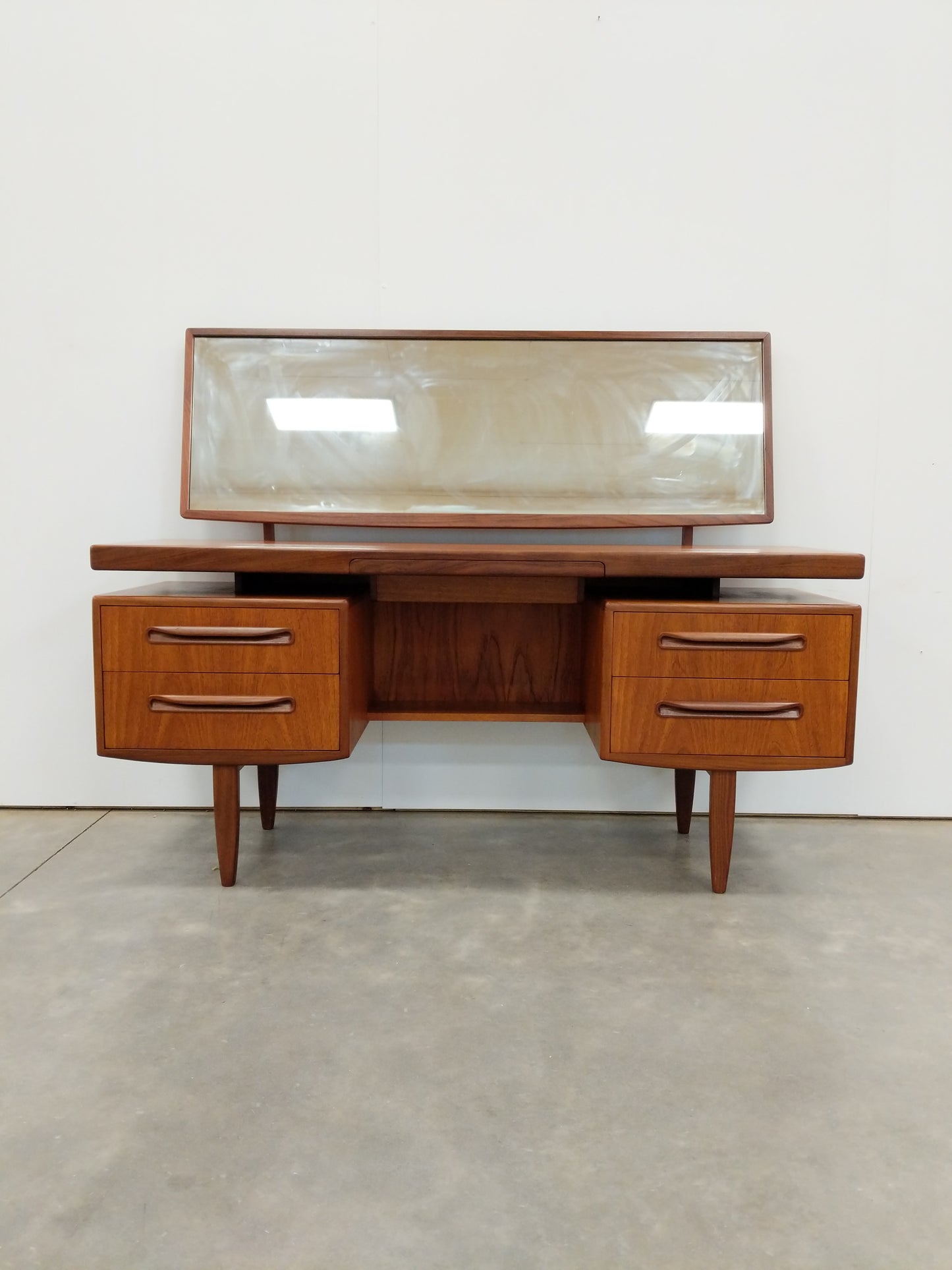 Vintage Mid Century Modern Teak Desk / Dressing Table by G Plan