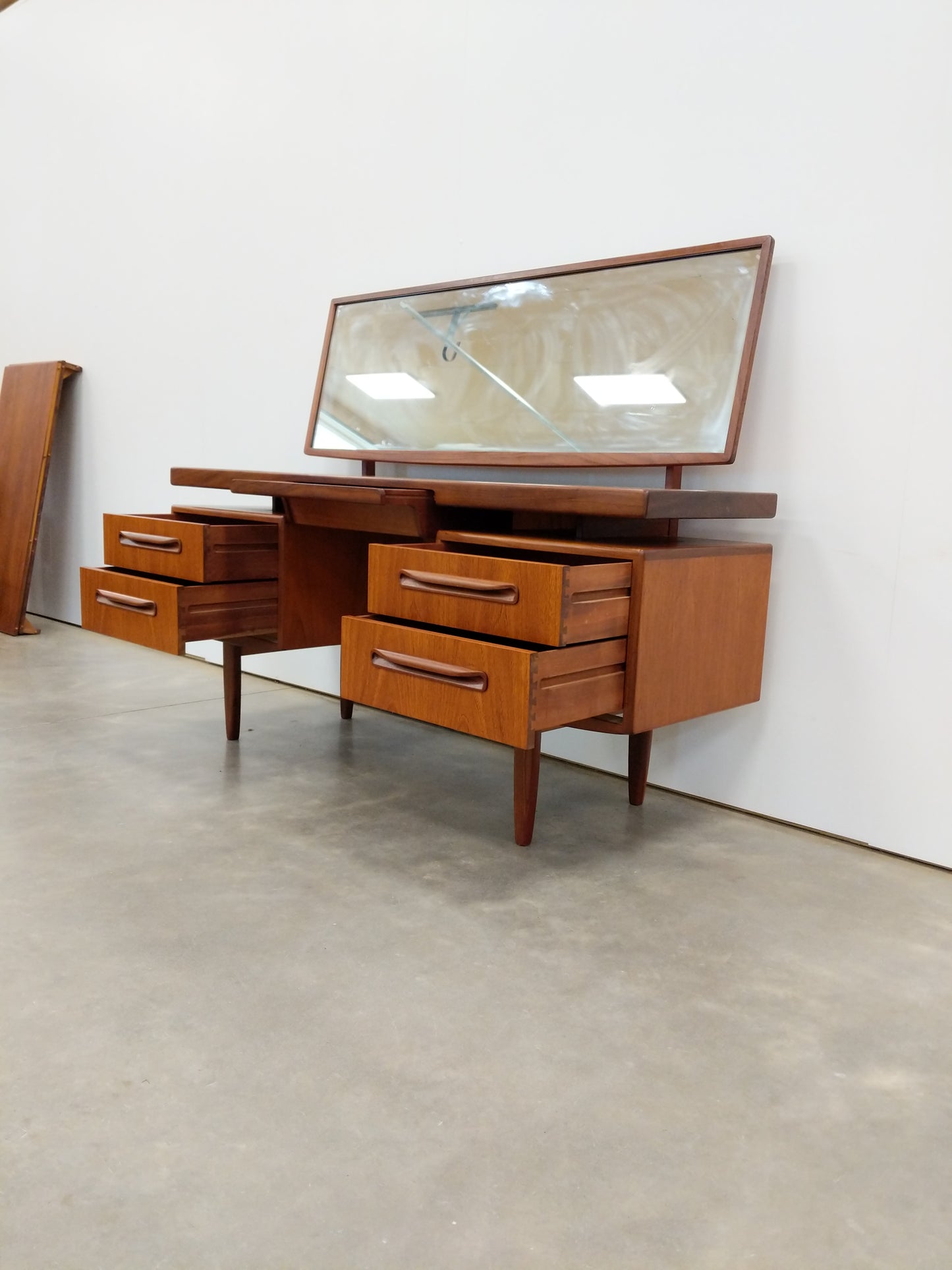 Vintage Mid Century Modern Teak Desk / Dressing Table by G Plan