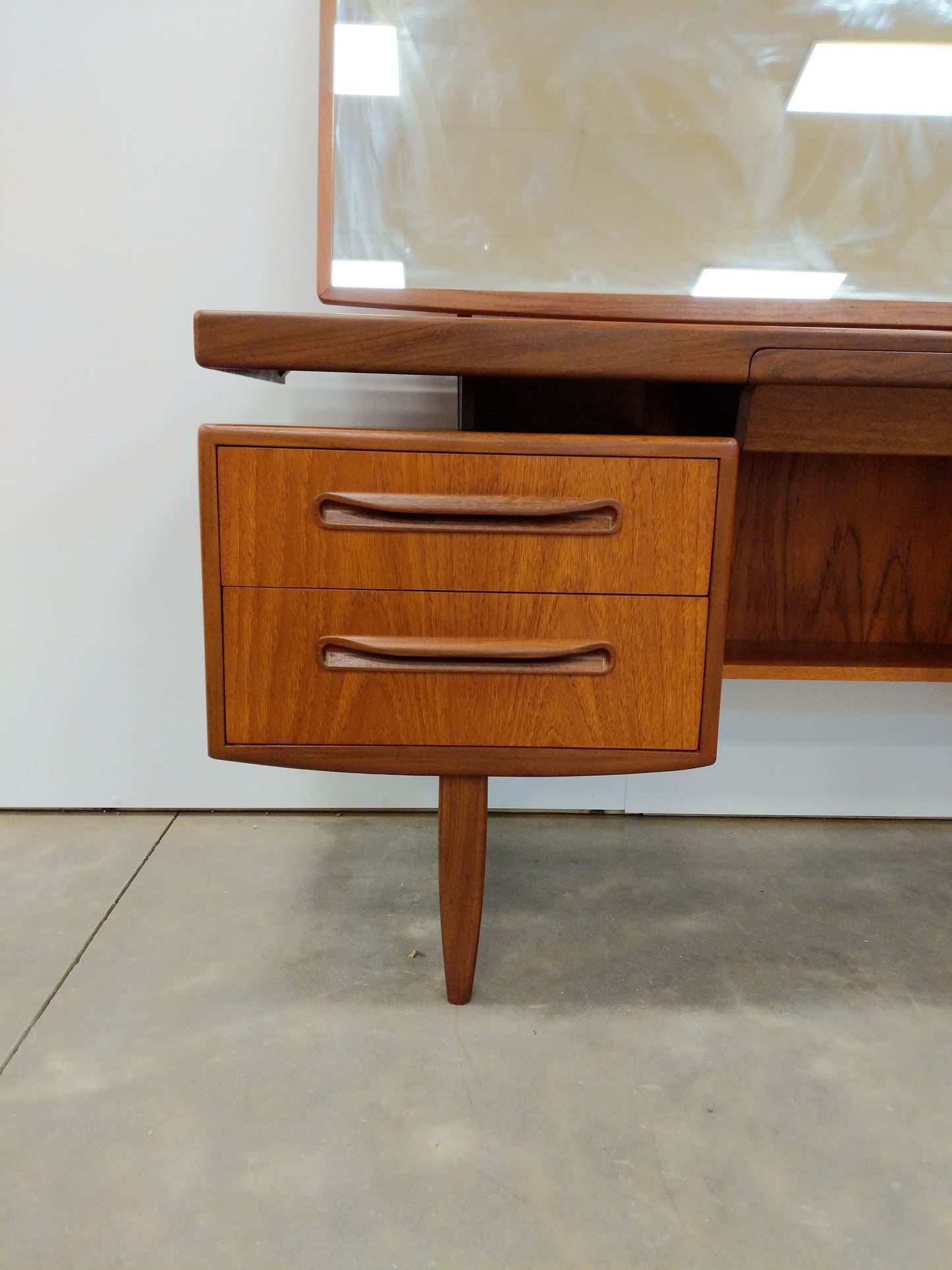 Vintage Mid Century Modern Teak Desk / Dressing Table by G Plan