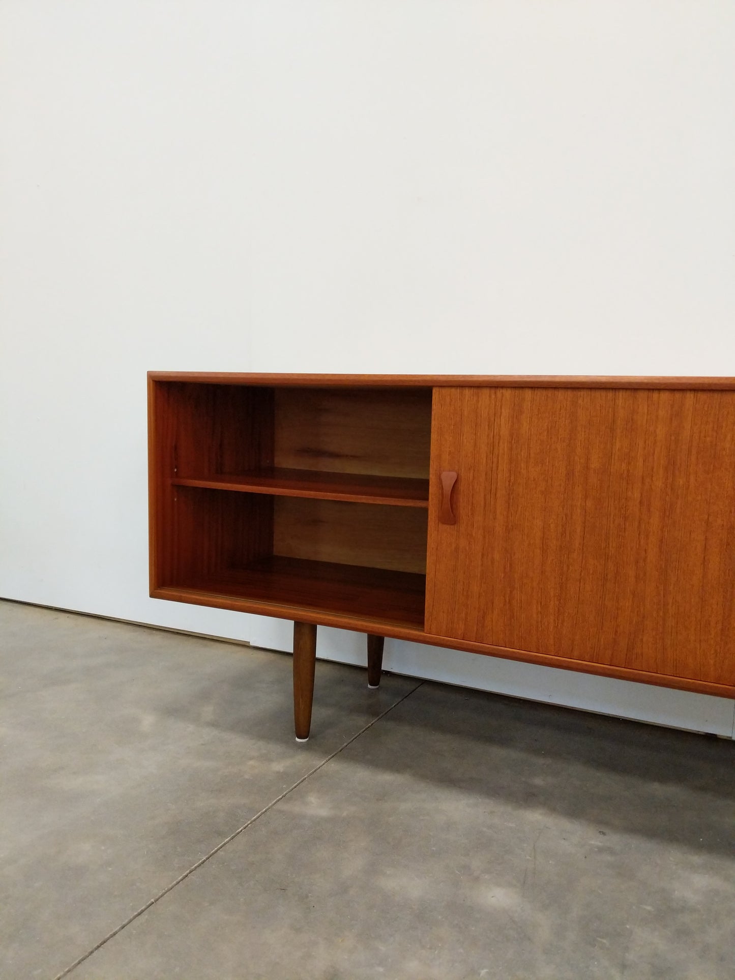 Vintage Danish Modern Teak Credenza by Clausen & Søn