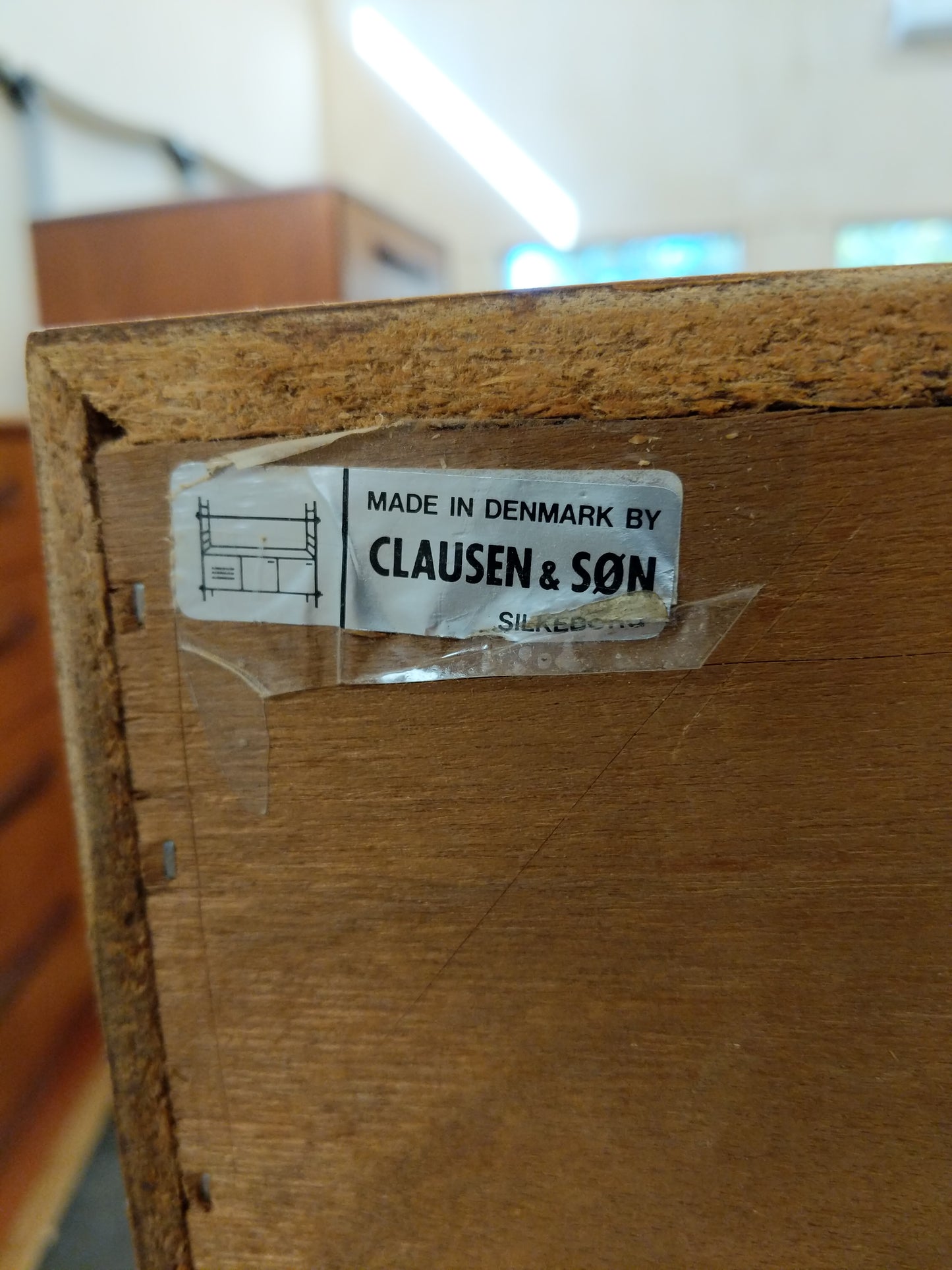 Vintage Danish Modern Teak Credenza by Clausen & Søn