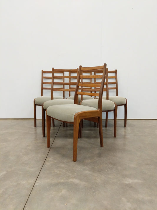 Set of 6 Vintage Mid Century Modern Dining Chairs by G Plan