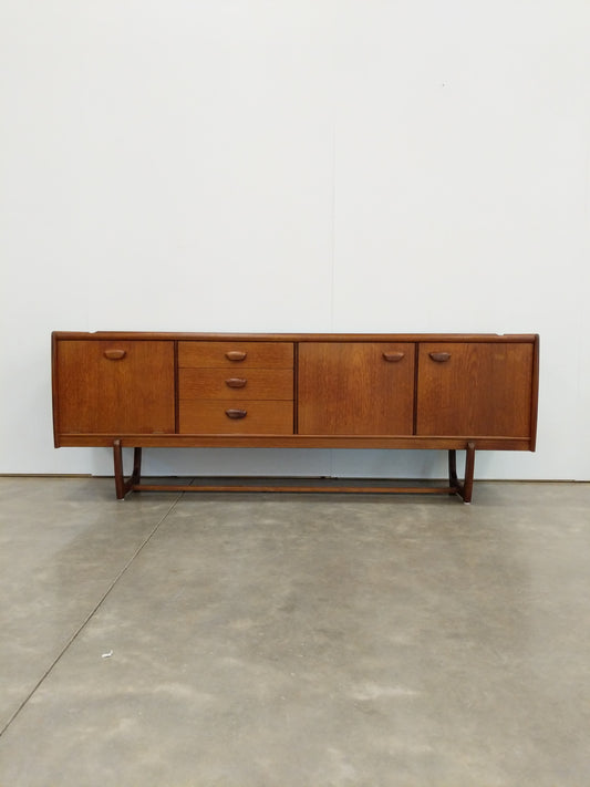 Vintage Mid Century Modern Teak Credenza by Portwood