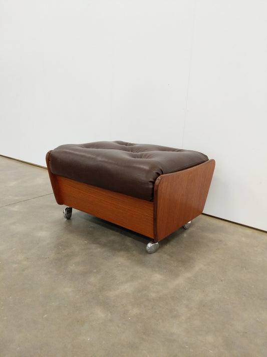Vintage Mid Century Modern Ottoman by G Plan