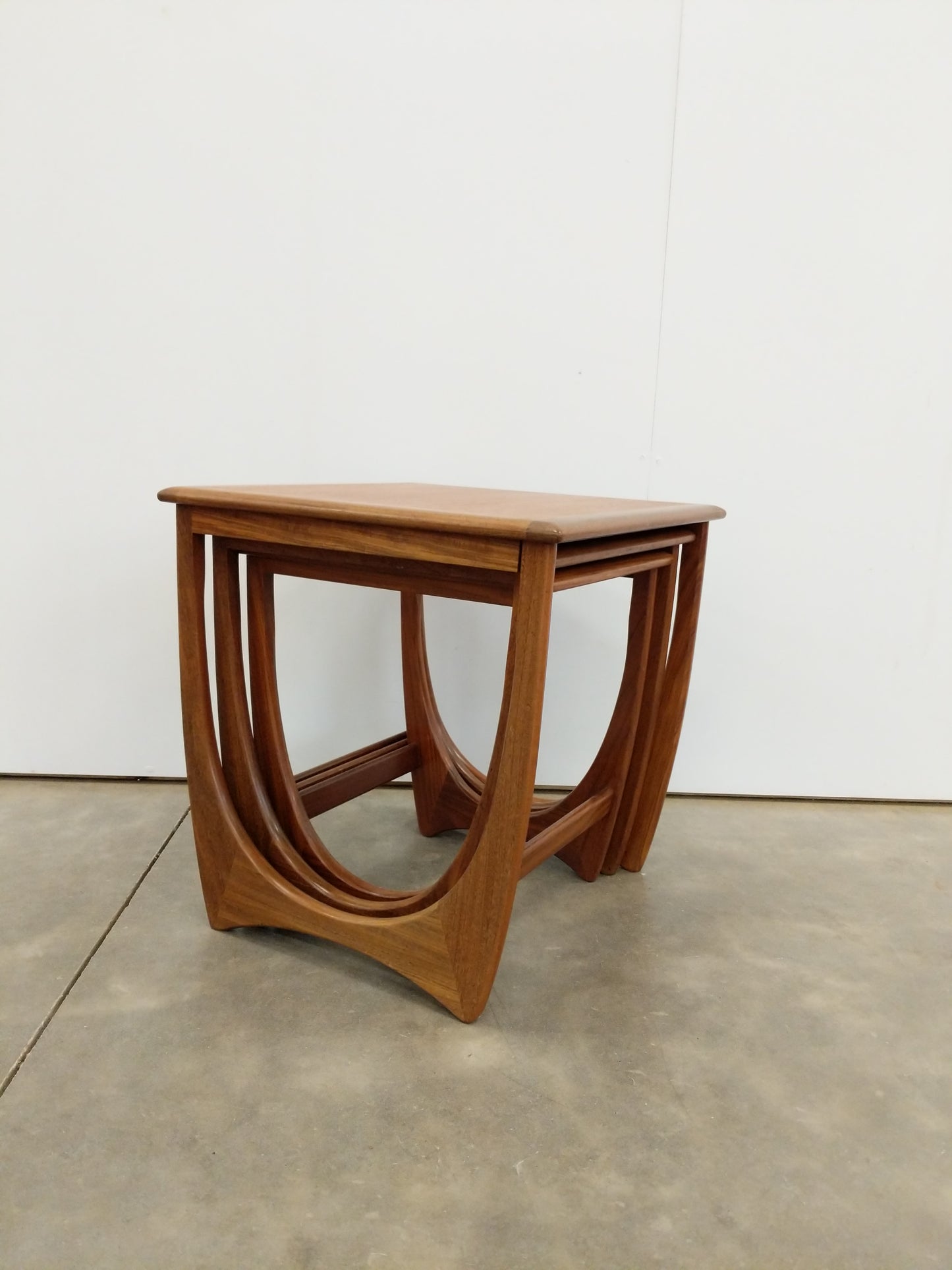 Set of Vintage Mid Century Modern Teak Nesting Tables by G Plan