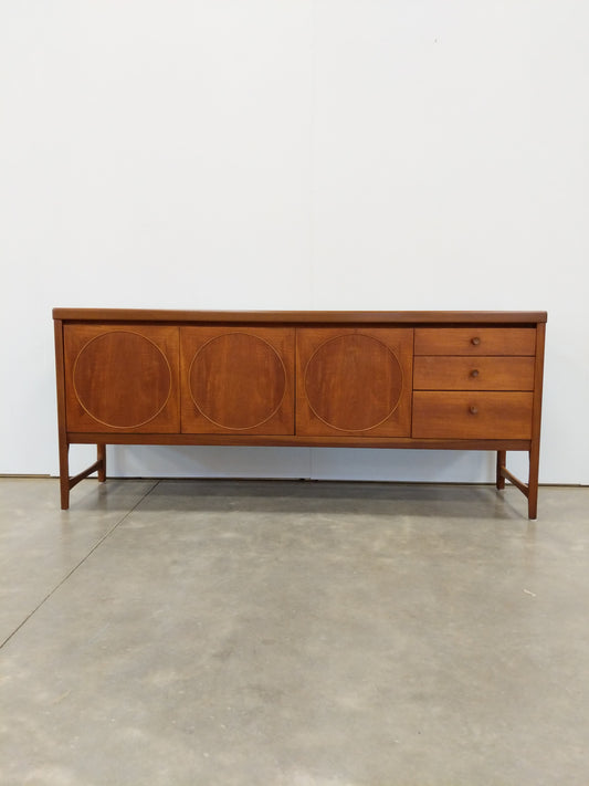 Vintage Mid Century Modern Teak Credenza by Nathan