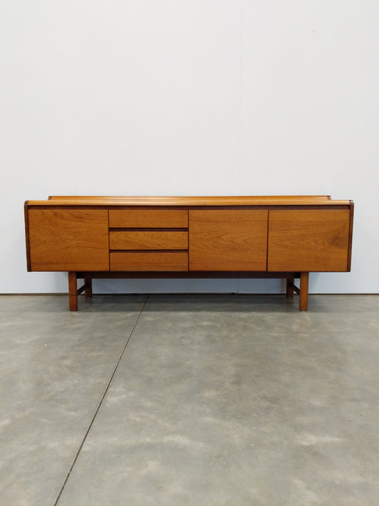 Vintage Mid Century Modern Teak Credenza by White and Newton