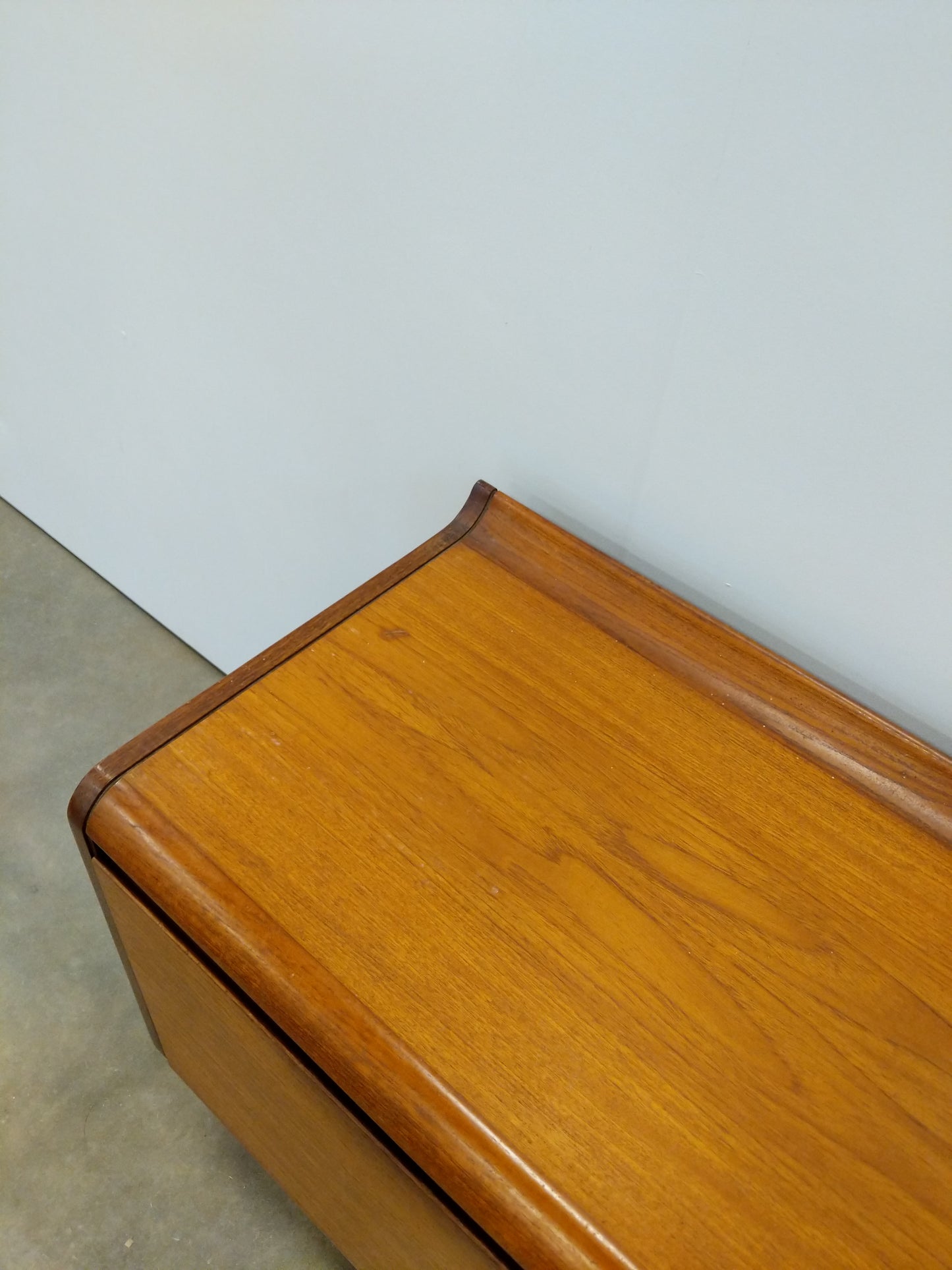 Vintage Mid Century Modern Teak Credenza by White and Newton
