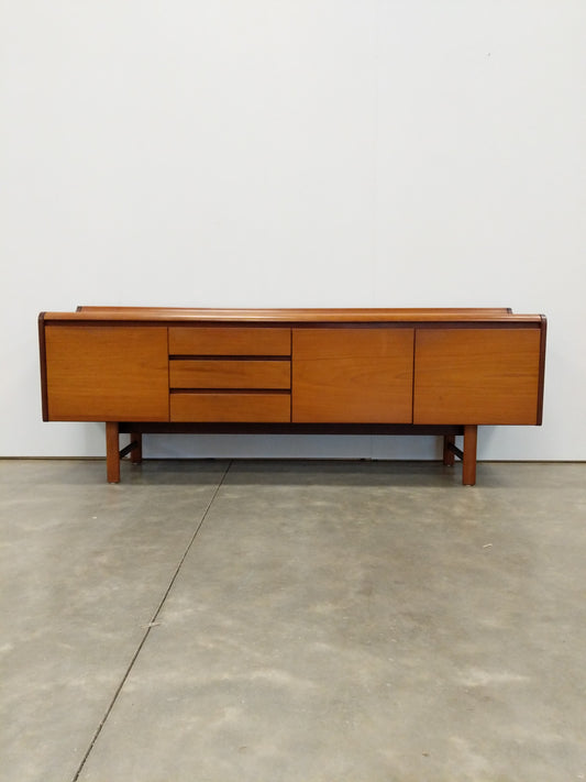 Vintage Mid Century Modern Teak Credenza by White and Newton