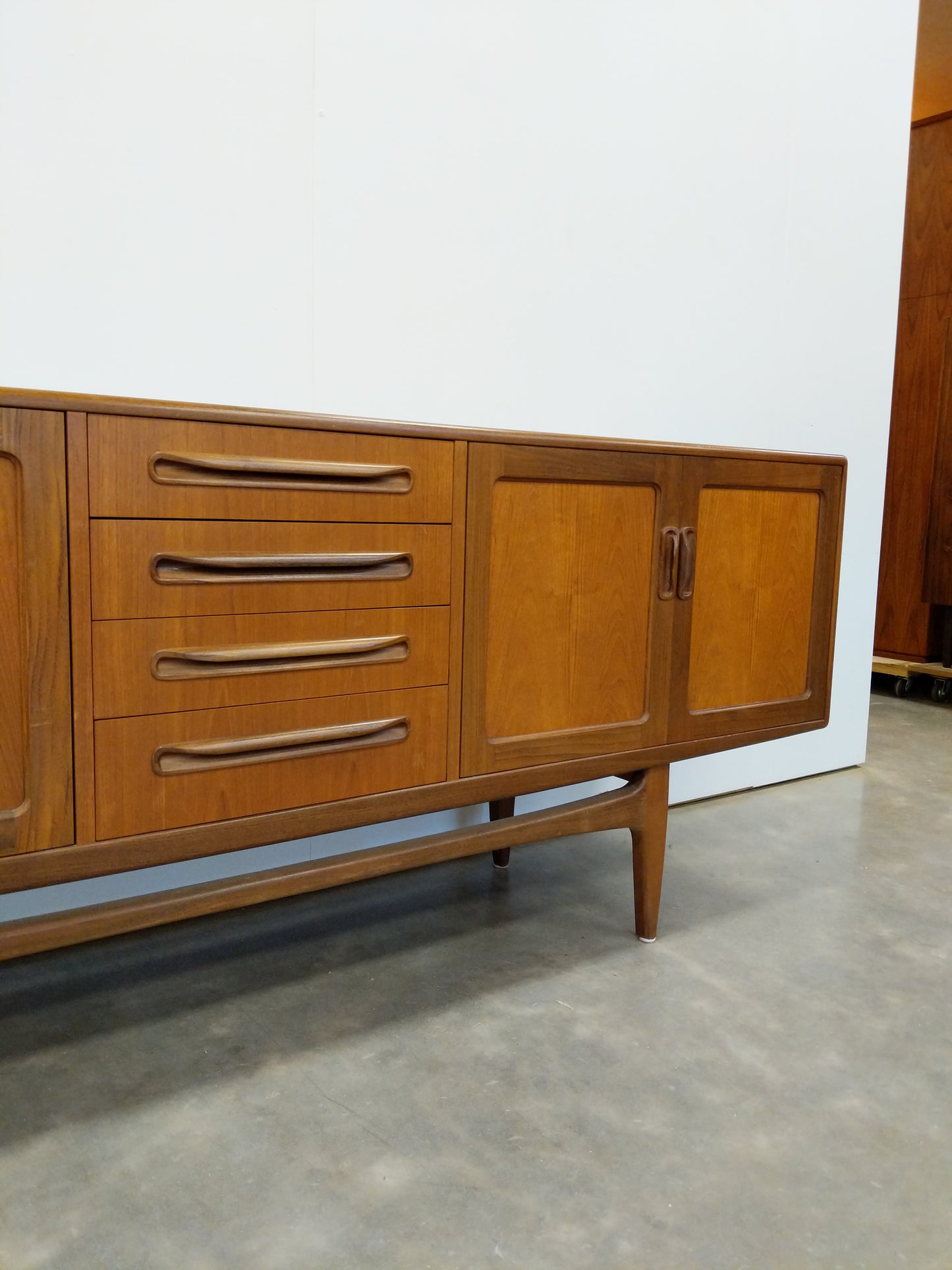 Vintage Mid Century Modern Teak Credenza by G Plan