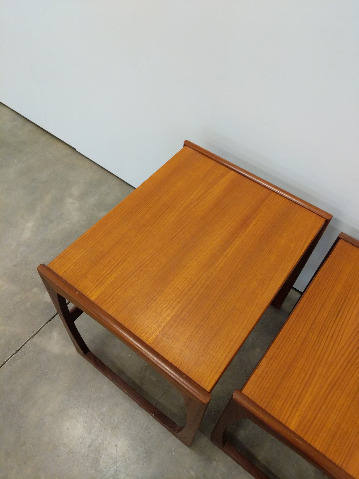 Set of Vintage Mid Century Modern Teak Nesting Tables by G Plan