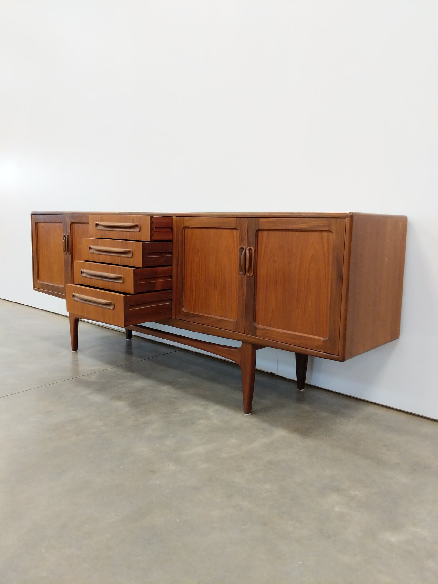 Vintage Mid Century Modern Teak Credenza by G Plan