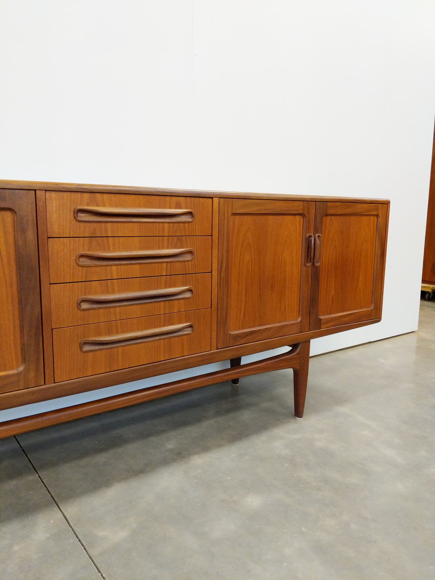 Vintage Mid Century Modern Teak Credenza by G Plan