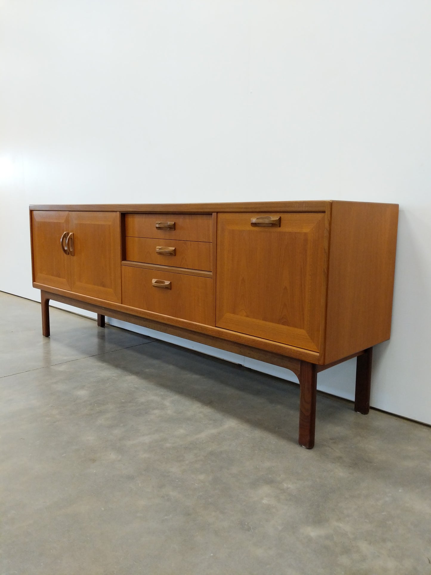 Vintage Mid Century Modern Teak Credenza by G Plan