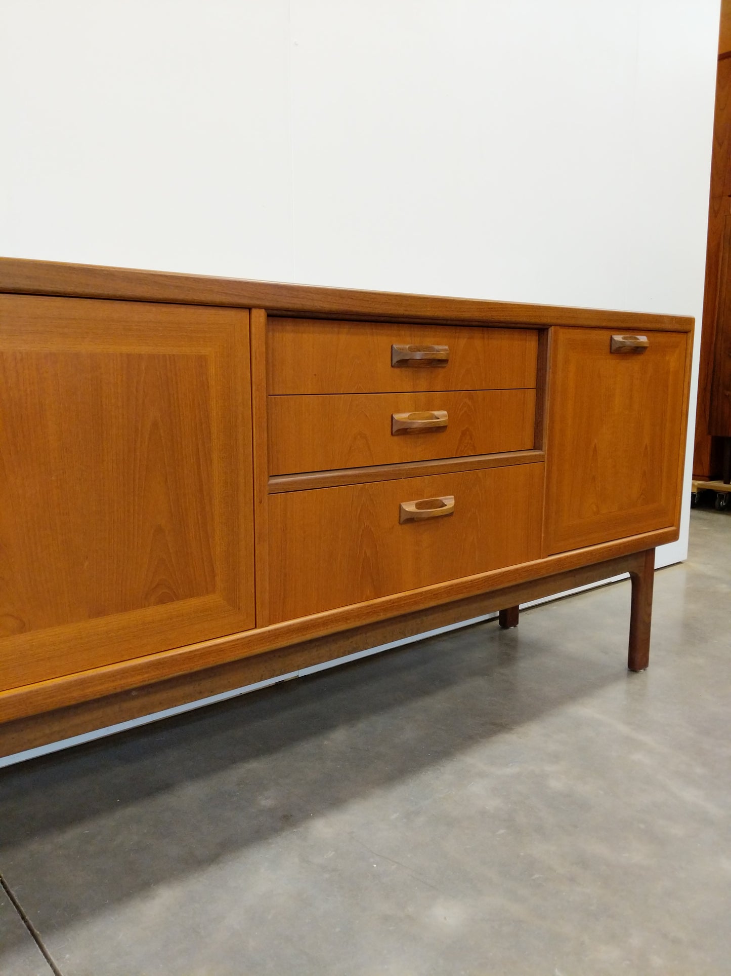 Vintage Mid Century Modern Teak Credenza by G Plan