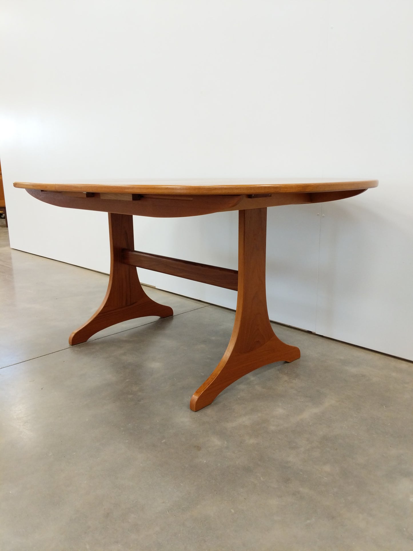 Vintage Mid Century Modern Teak Extendable Dining Table by G Plan