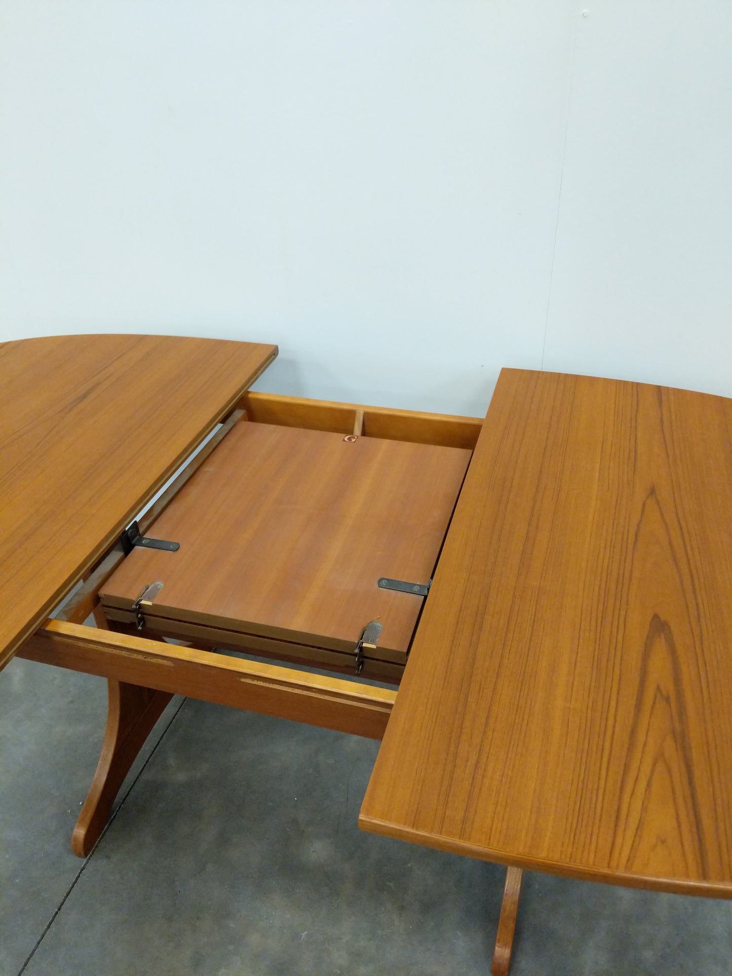 Vintage Mid Century Modern Teak Extendable Dining Table by G Plan