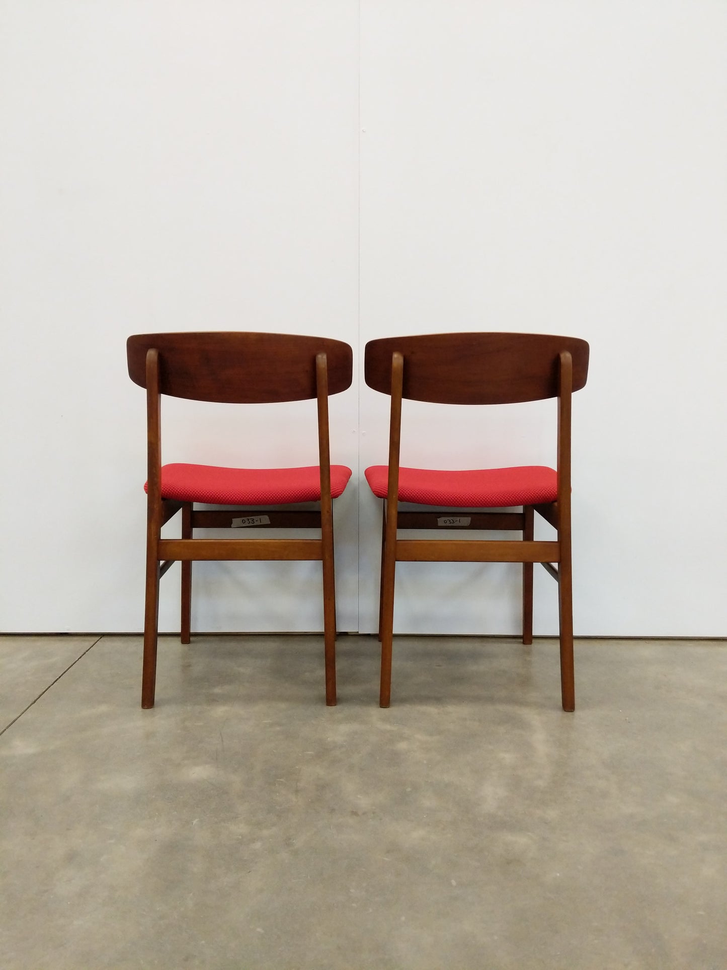Pair of Vintage Danish Modern Dining Chairs