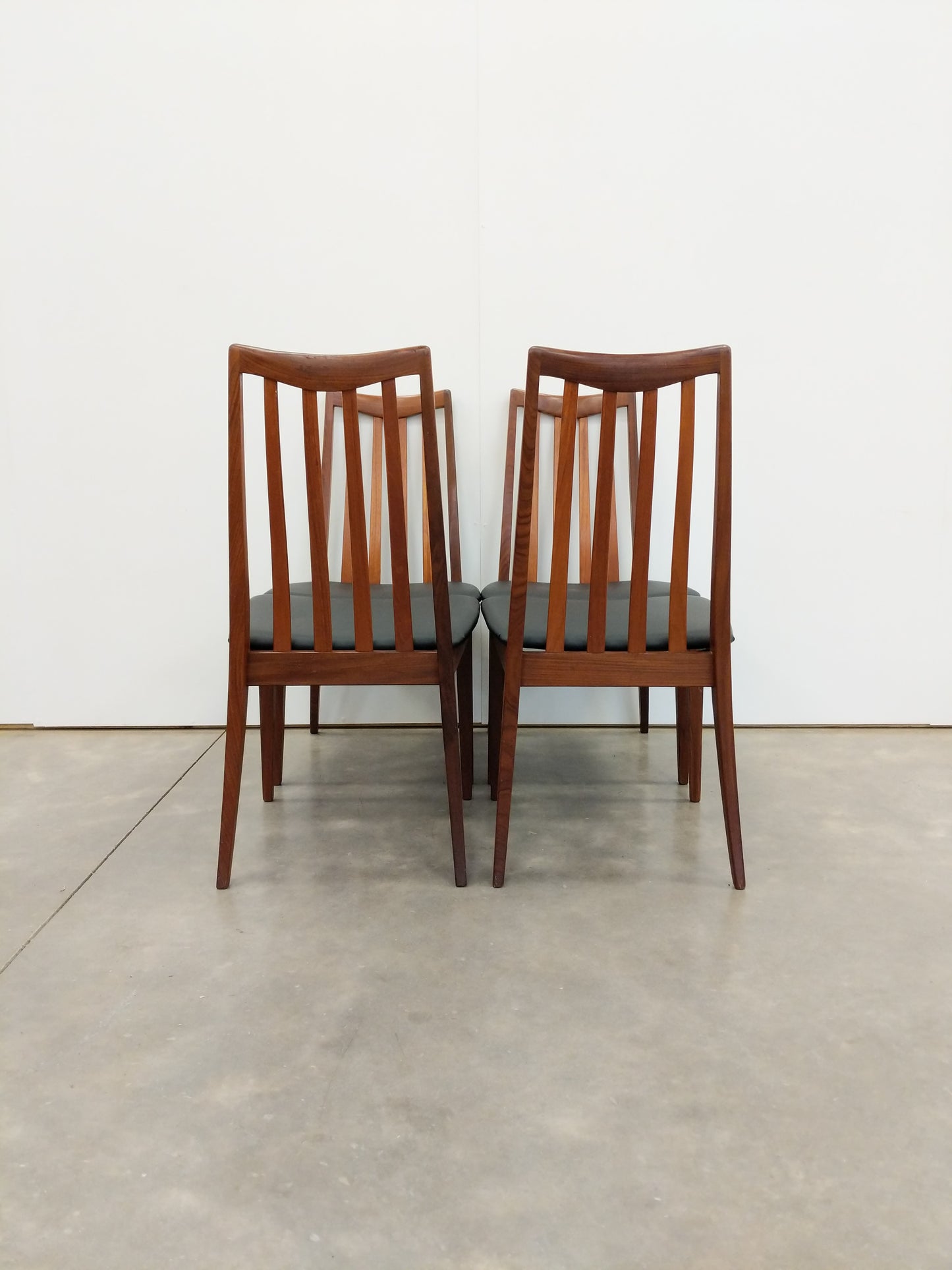 Set of 4 Vintage Mid Century Modern Dining Chairs by G Plan