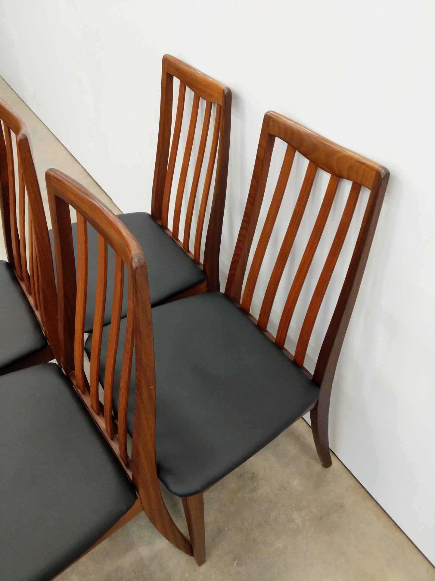 Set of 4 Vintage Mid Century Modern Dining Chairs by G Plan