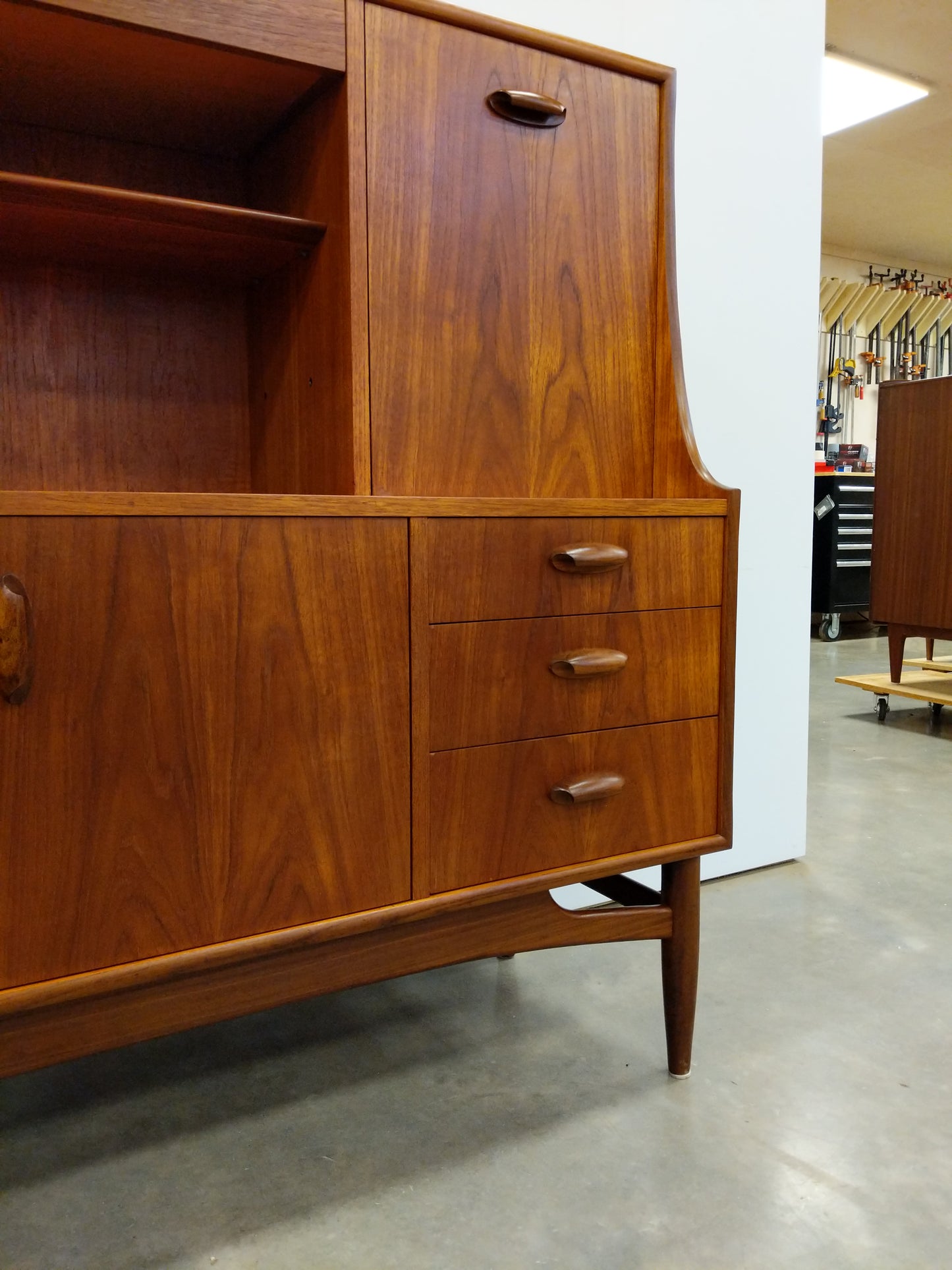 Vintage Mid Century Modern Teak Sideboard by G Plan