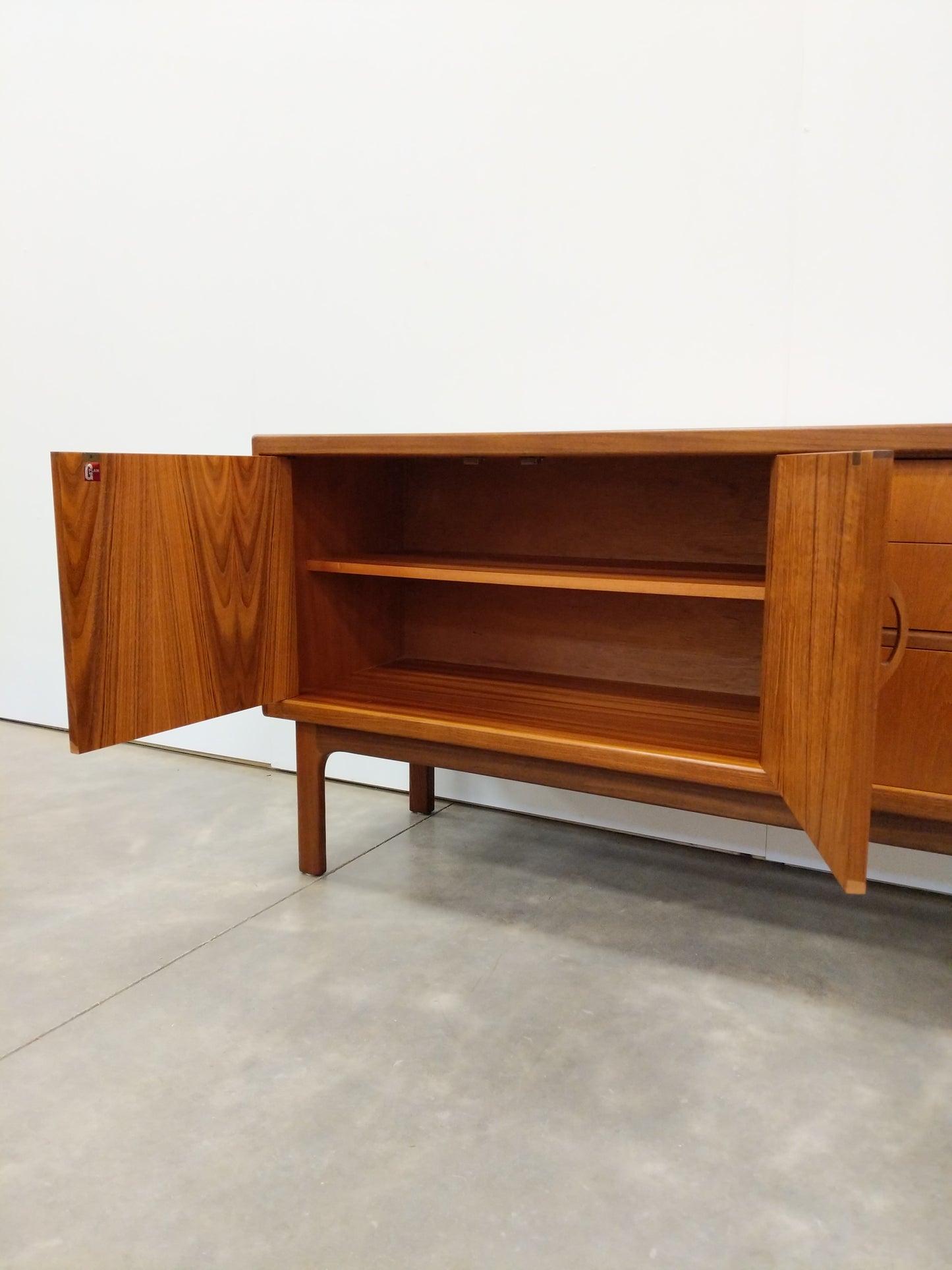 Vintage Mid Century Modern Teak Credenza by G Plan