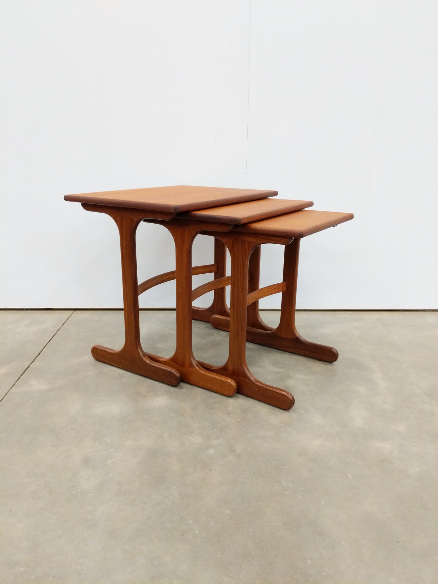 Set of Vintage Mid Century Modern Teak Nesting Tables by G Plan