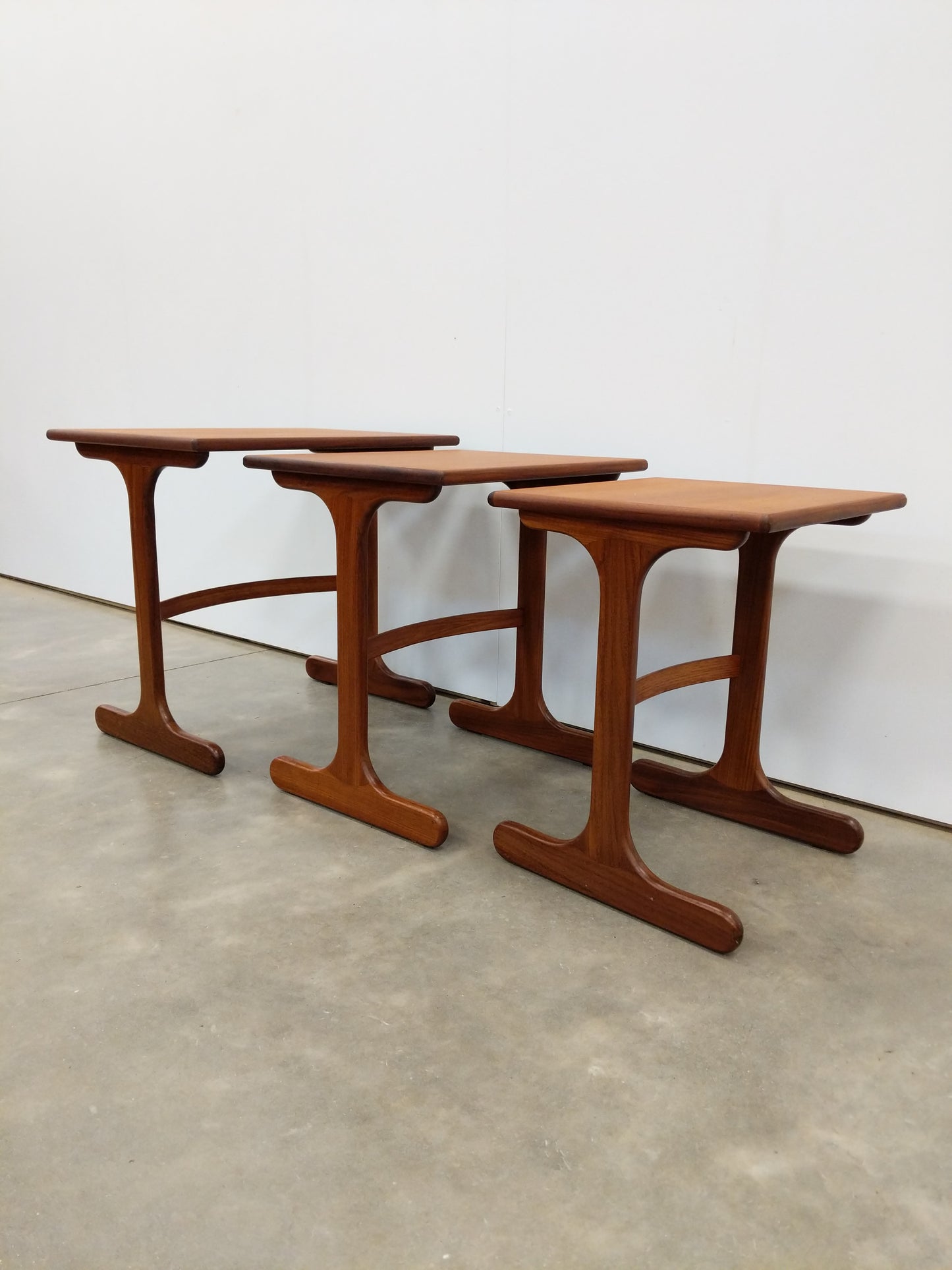 Set of Vintage Mid Century Modern Teak Nesting Tables by G Plan