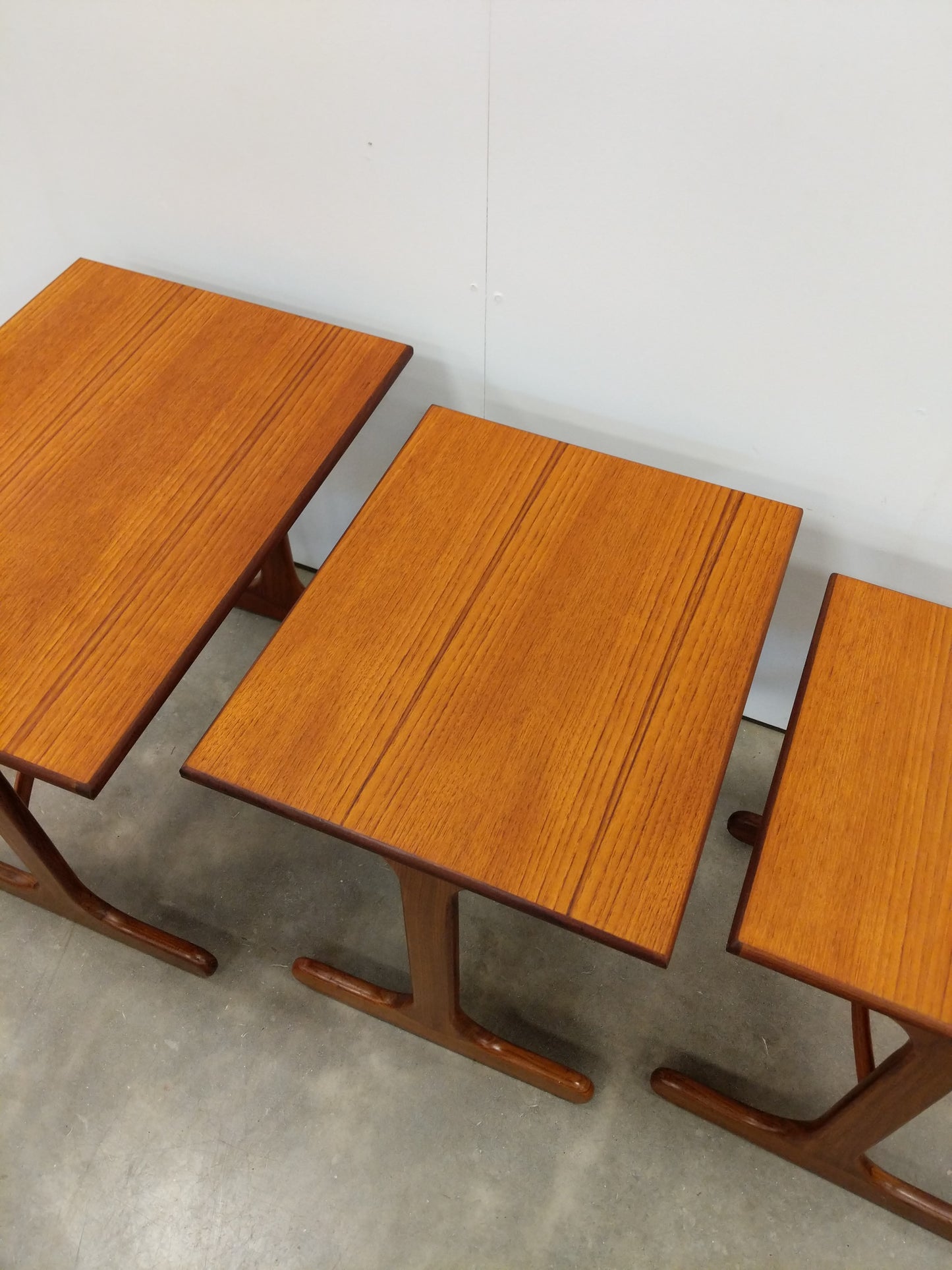 Set of Vintage Mid Century Modern Teak Nesting Tables by G Plan