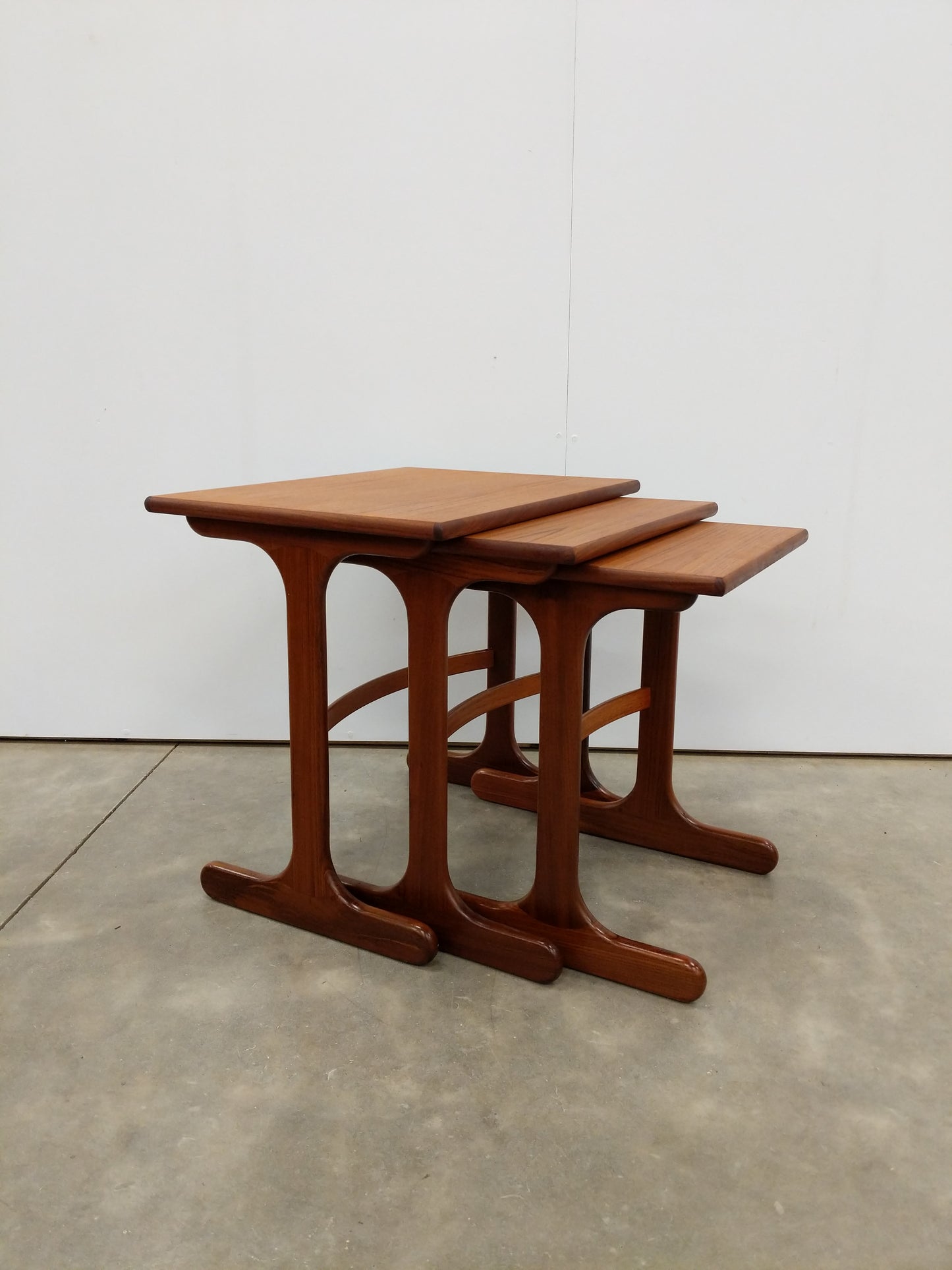 Set of Vintage Mid Century Modern Teak Nesting Tables by G Plan