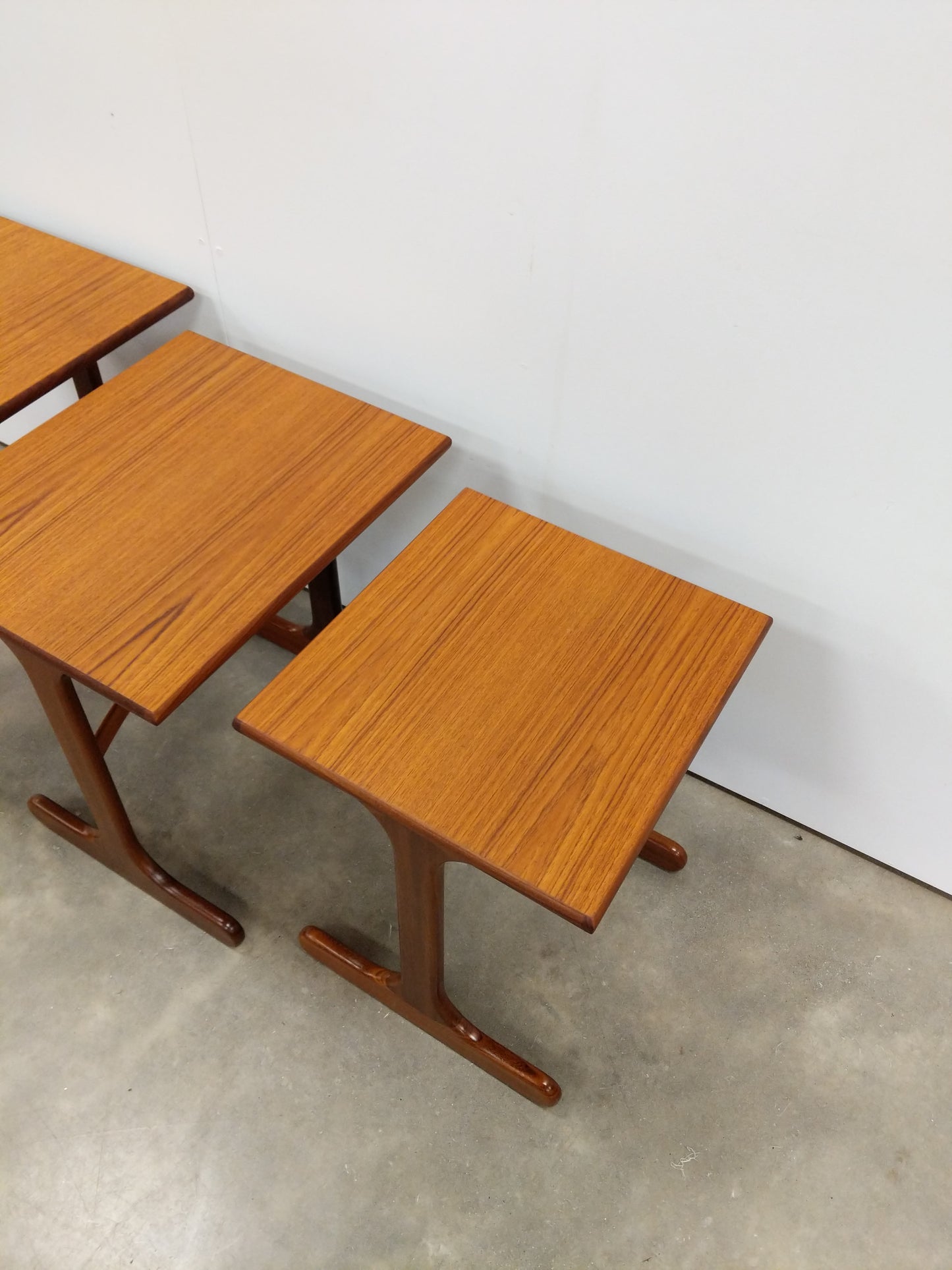Set of Vintage Mid Century Modern Teak Nesting Tables by G Plan