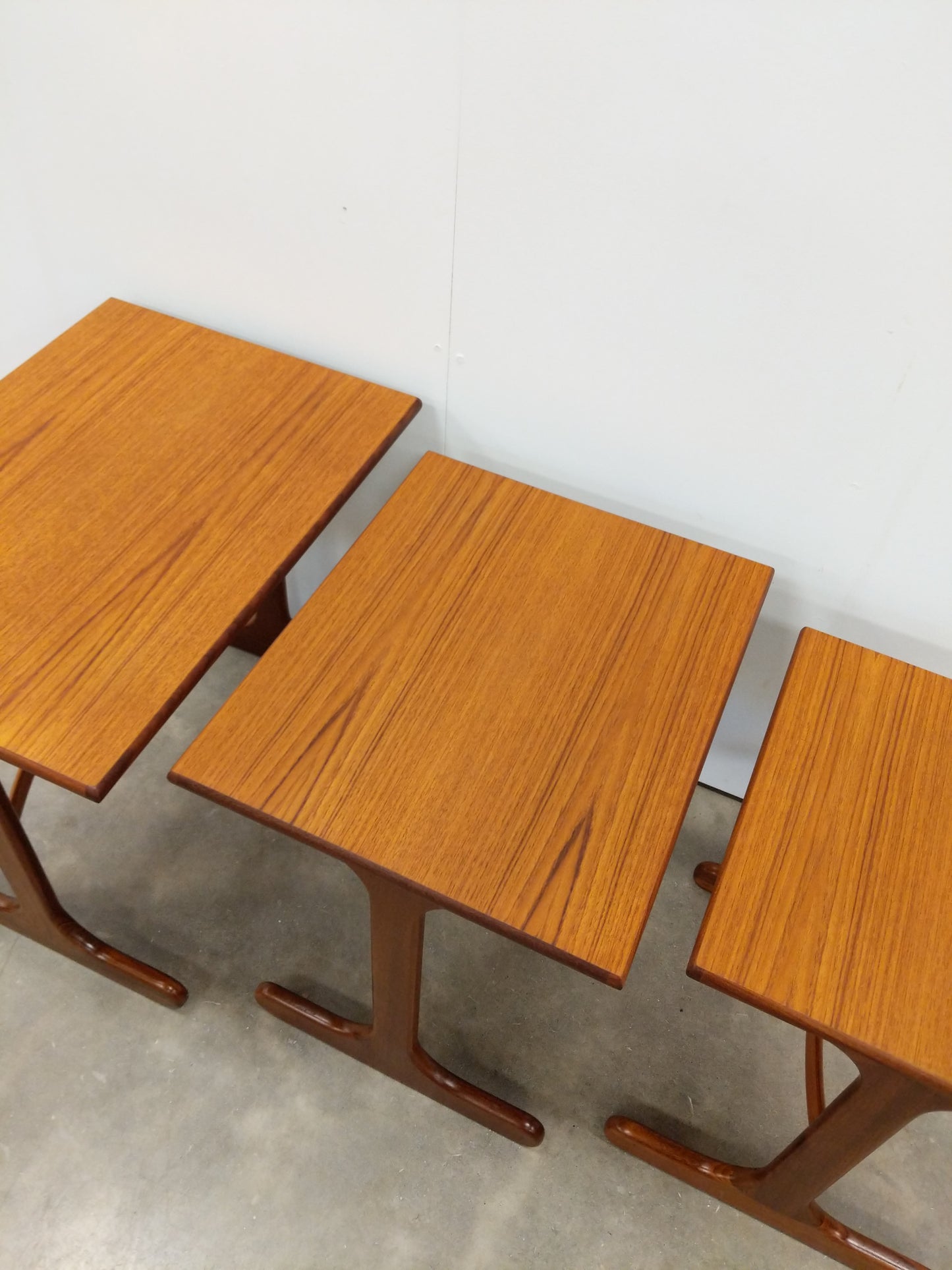 Set of Vintage Mid Century Modern Teak Nesting Tables by G Plan