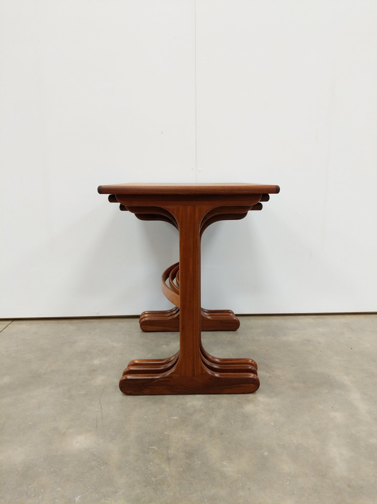 Set of Vintage Mid Century Modern Teak Nesting Tables by G Plan