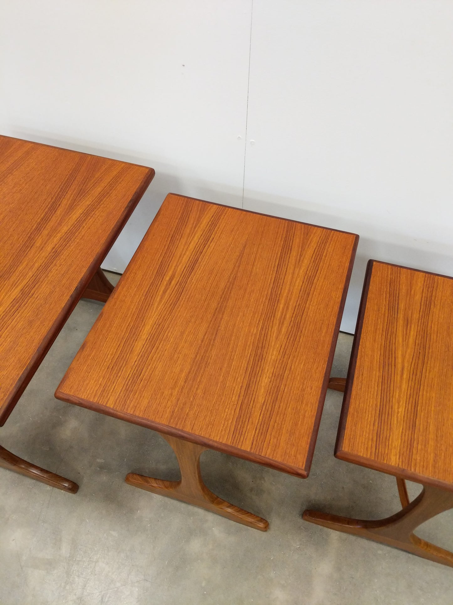 Set of Vintage Mid Century Modern Teak Nesting Tables by G Plan