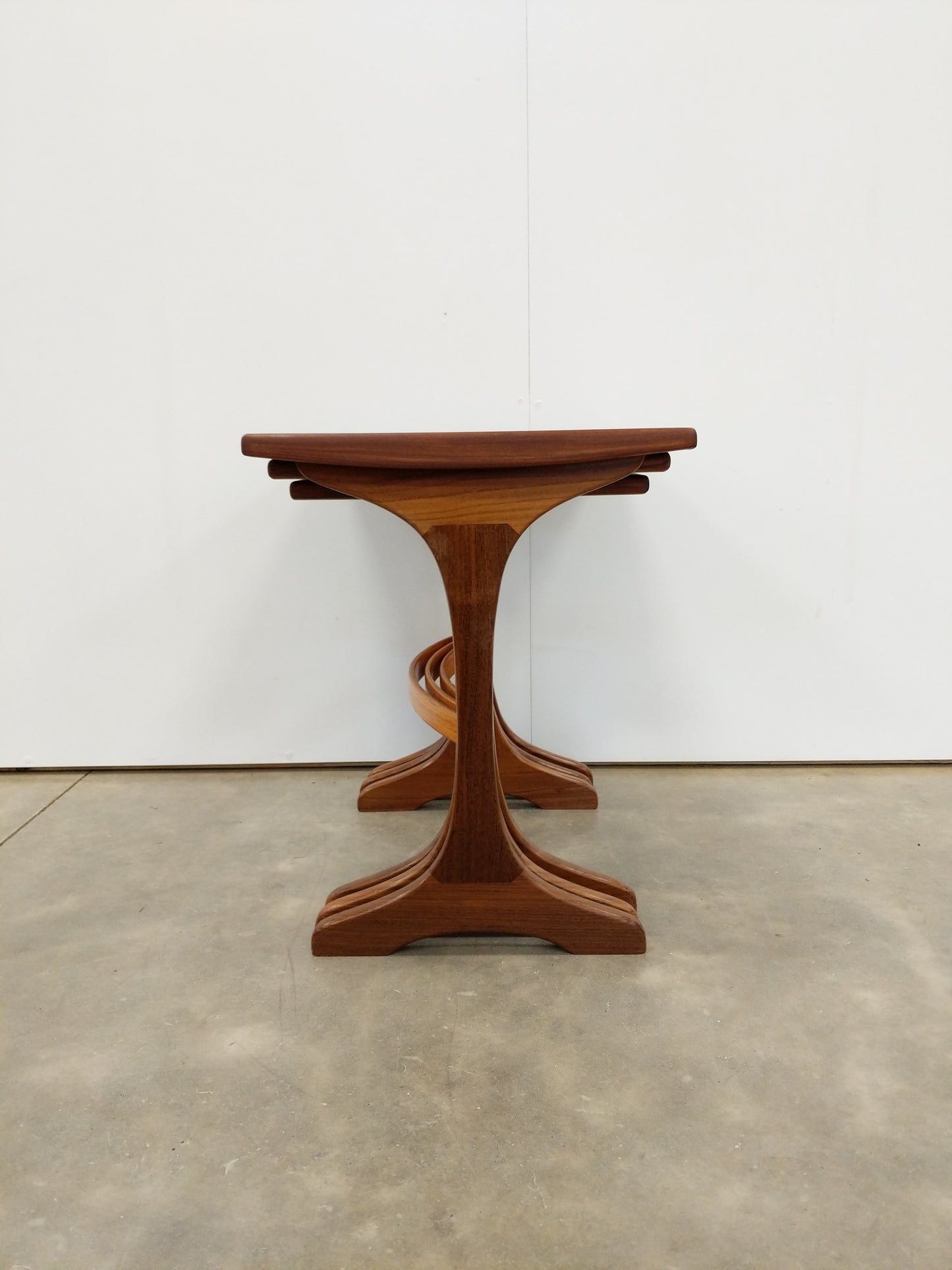 Set of Vintage Mid Century Modern Teak Nesting Tables by G Plan