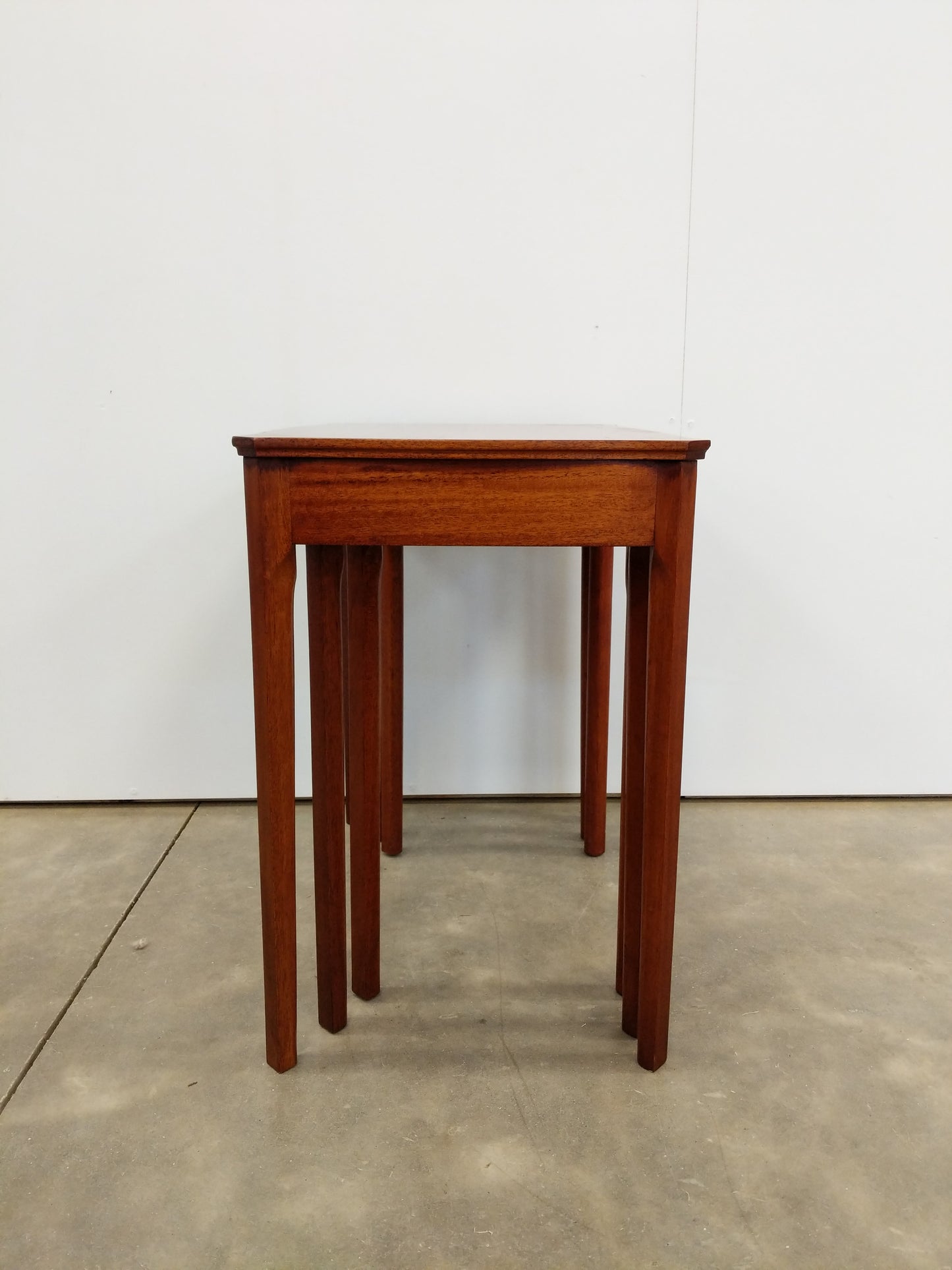 Set of Vintage Mid Century Modern Nesting Tables by McIntosh