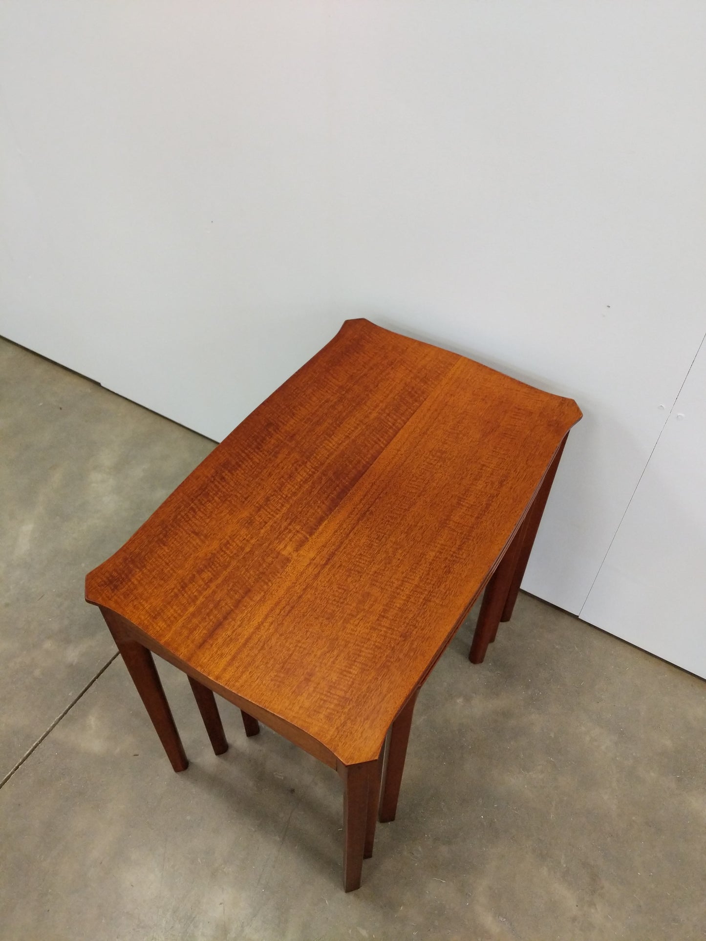 Set of Vintage Mid Century Modern Nesting Tables by McIntosh