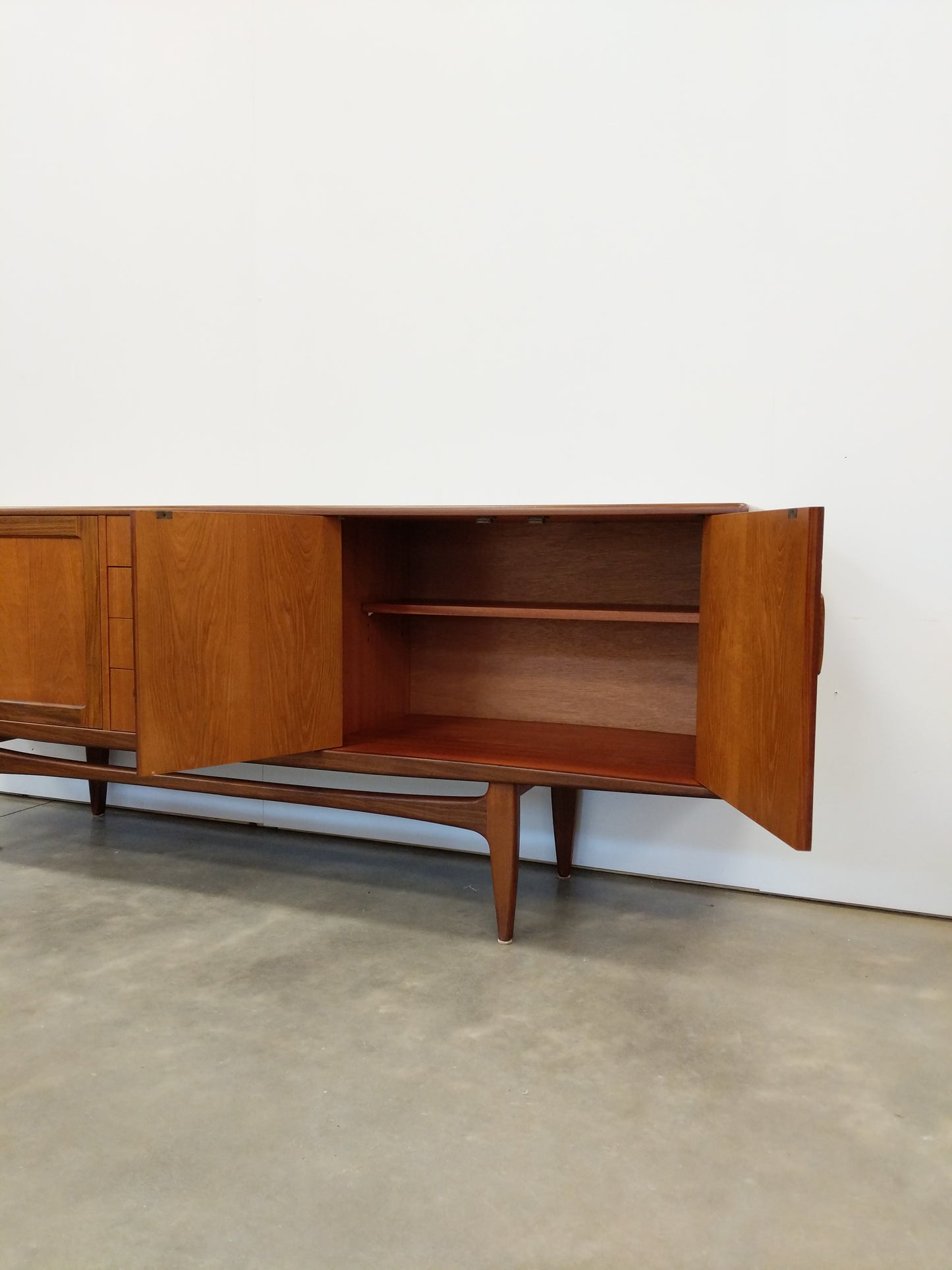 Vintage Mid Century Modern Teak Credenza by G Plan