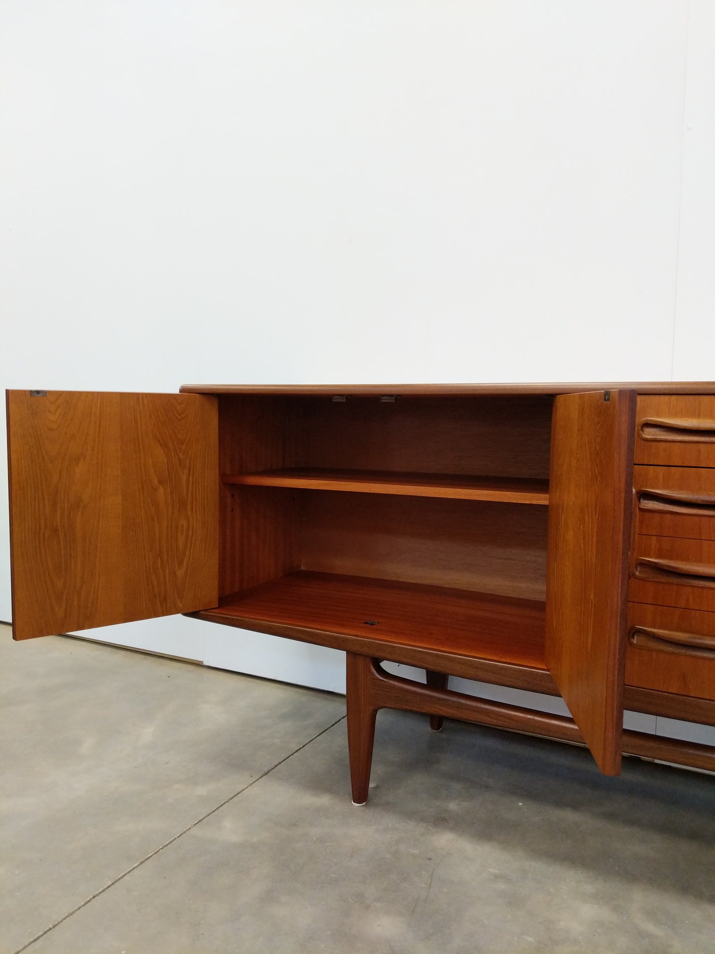Vintage Mid Century Modern Teak Credenza by G Plan