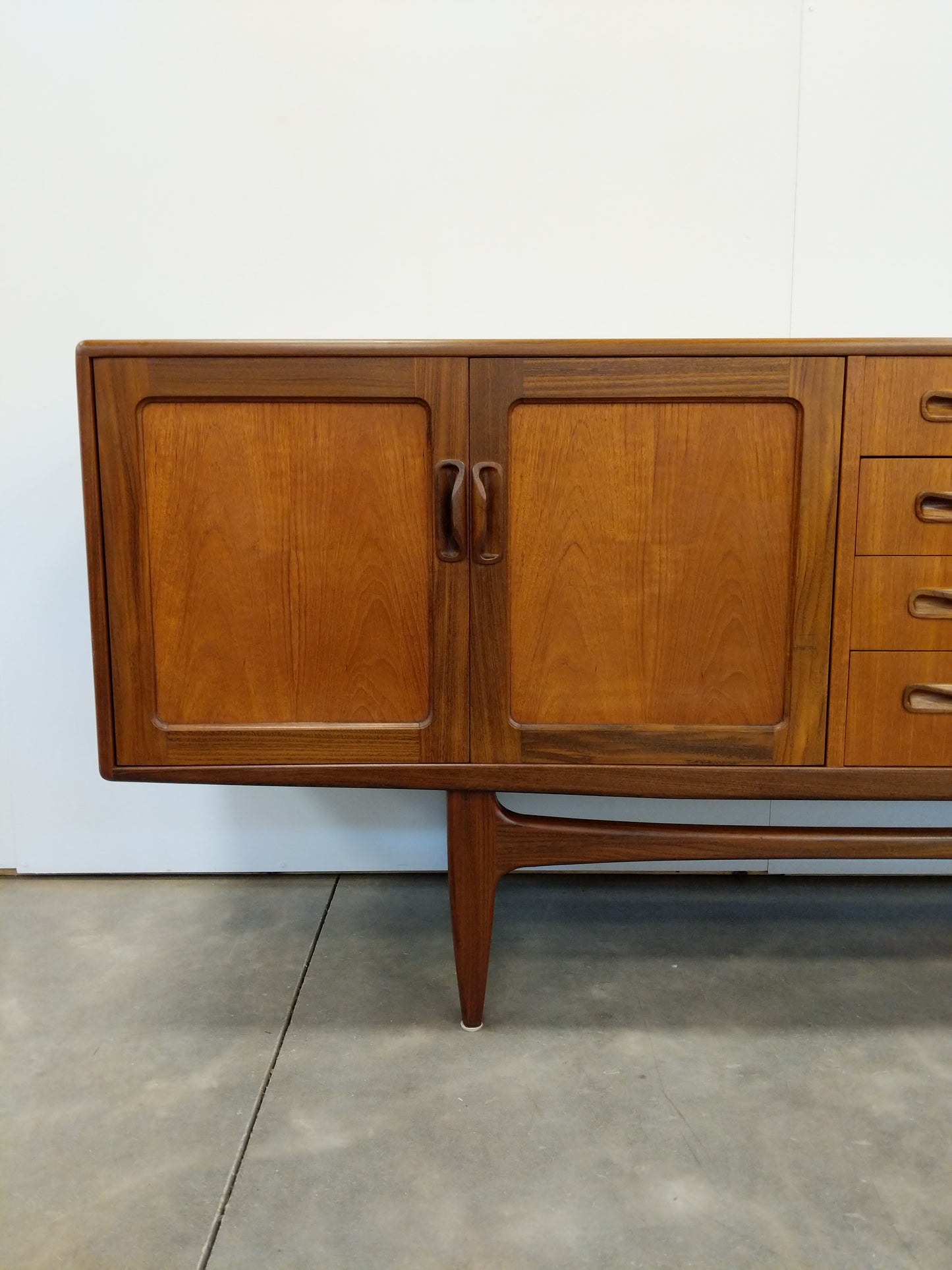 Vintage Mid Century Modern Teak Credenza by G Plan