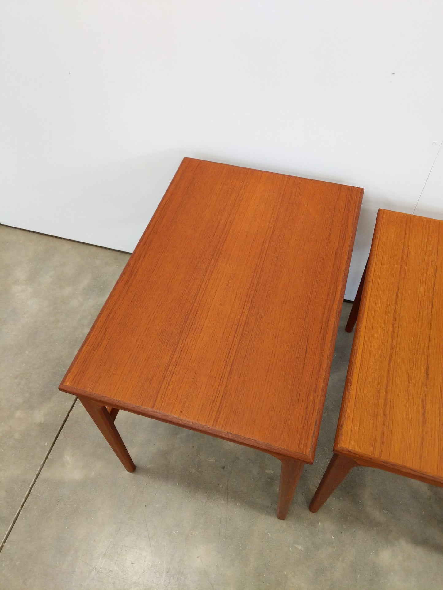 Set of Vintage Danish Modern Teak Nesting Tables