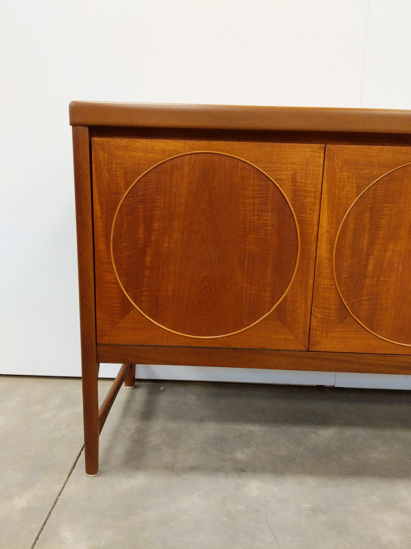 Vintage Mid Century Modern Teak Credenza by Nathan