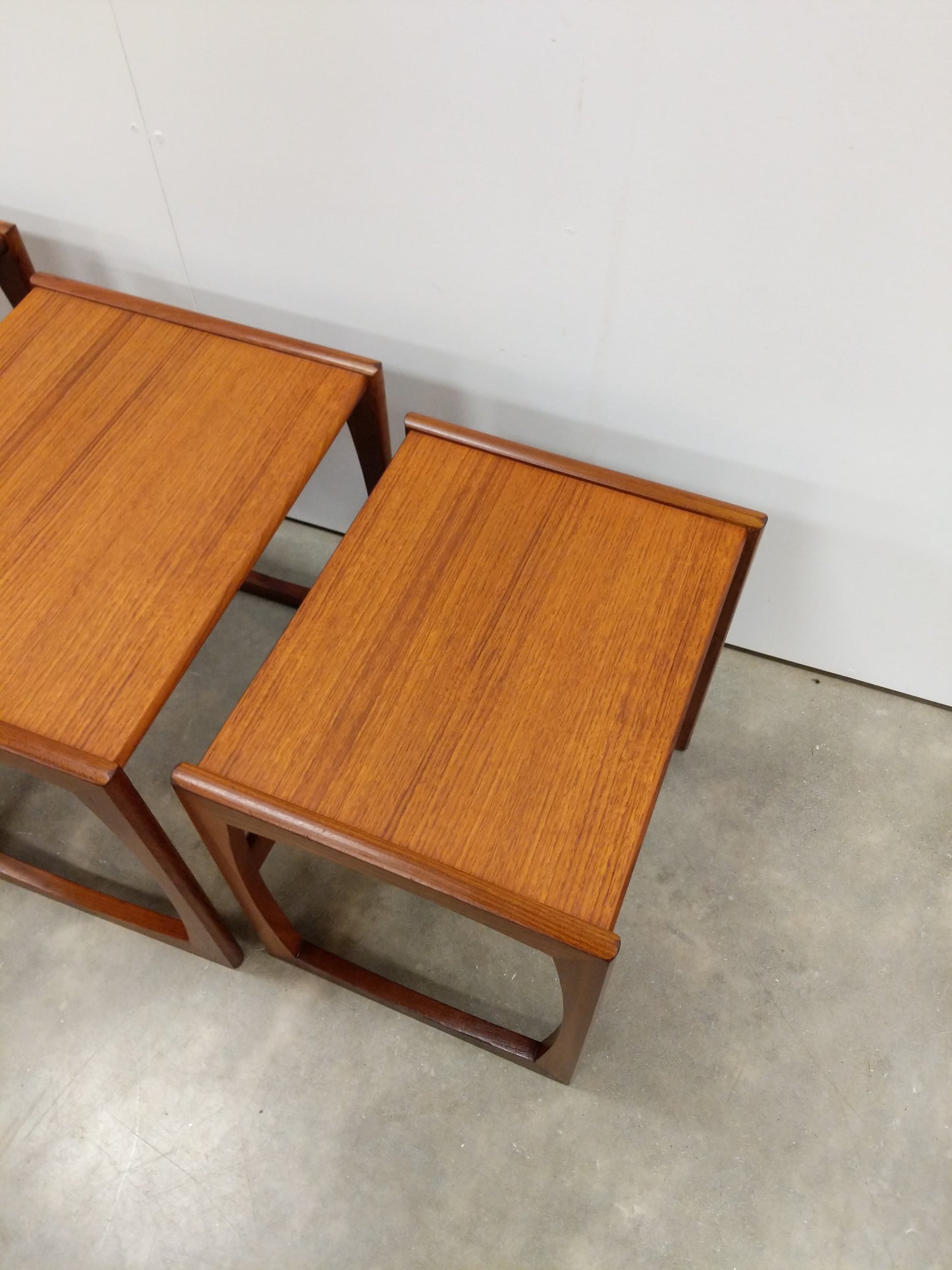 Set of Vintage Mid Century Modern Teak Nesting Tables by G Plan
