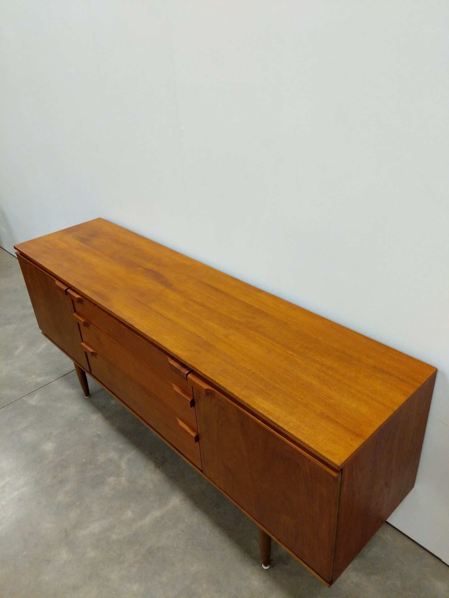 Vintage Mid Century Modern Teak Credenza by Austinsuite