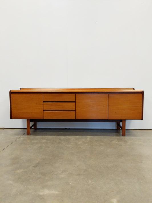 Vintage Mid Century Modern Teak Credenza by White and Newton