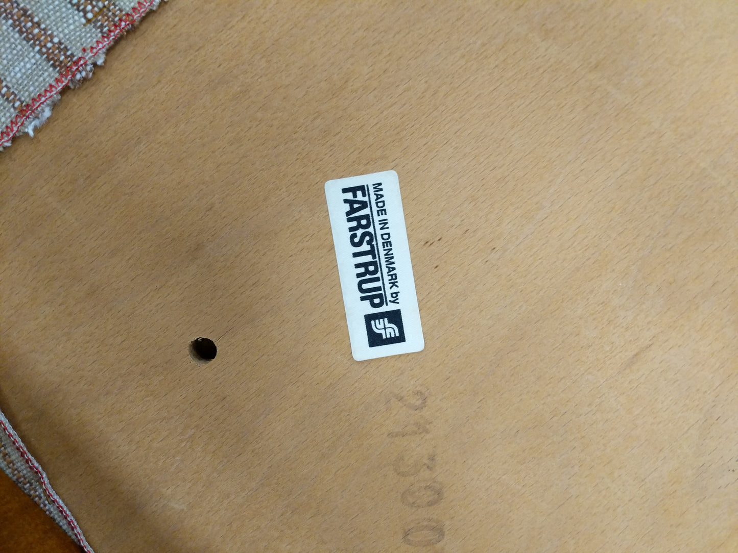 Set of 6 Vintage Danish Modern Dining Chairs by Farstrup