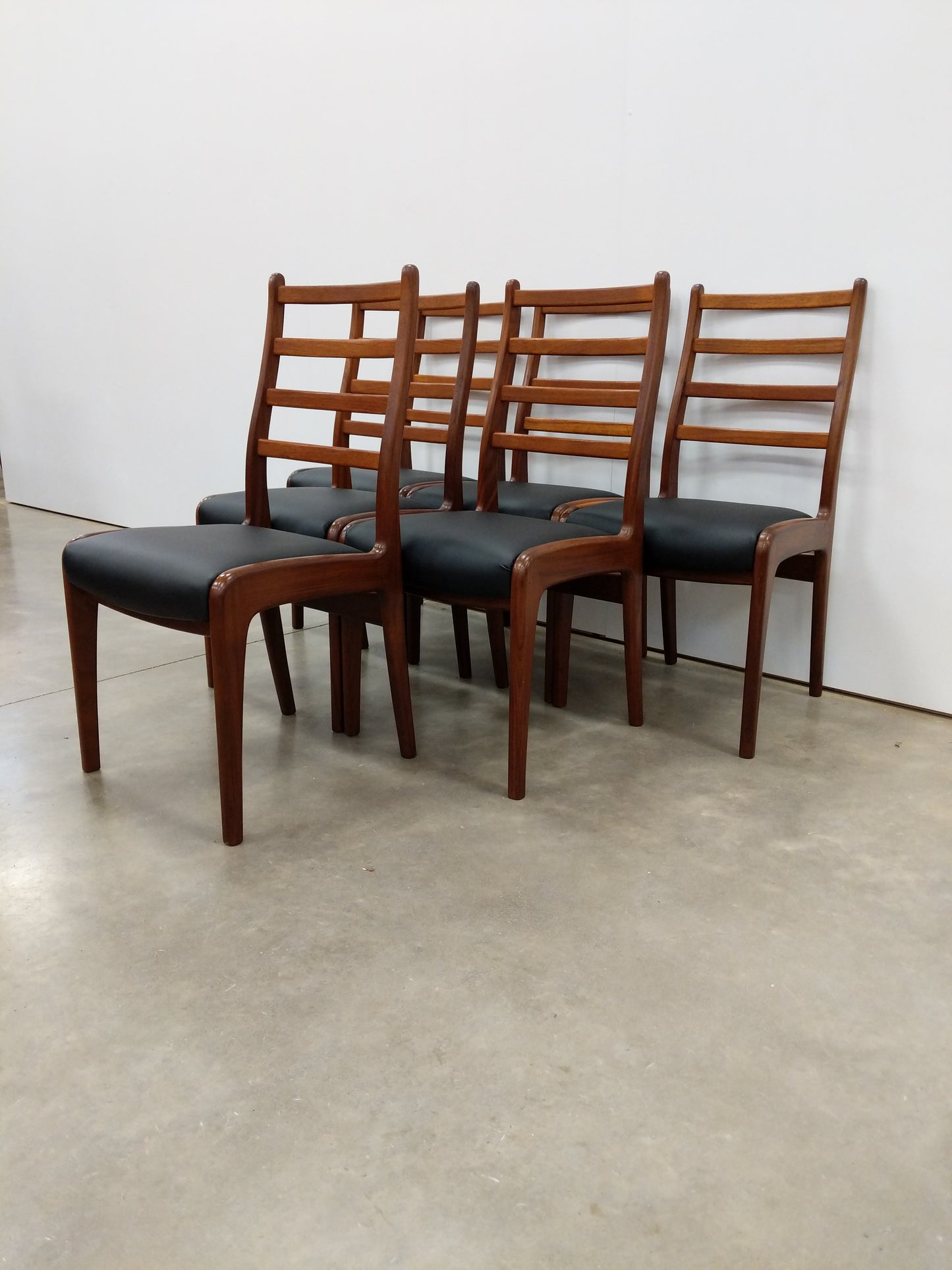 Set of 6 Vintage Mid Century Modern Dining Chairs by G Plan