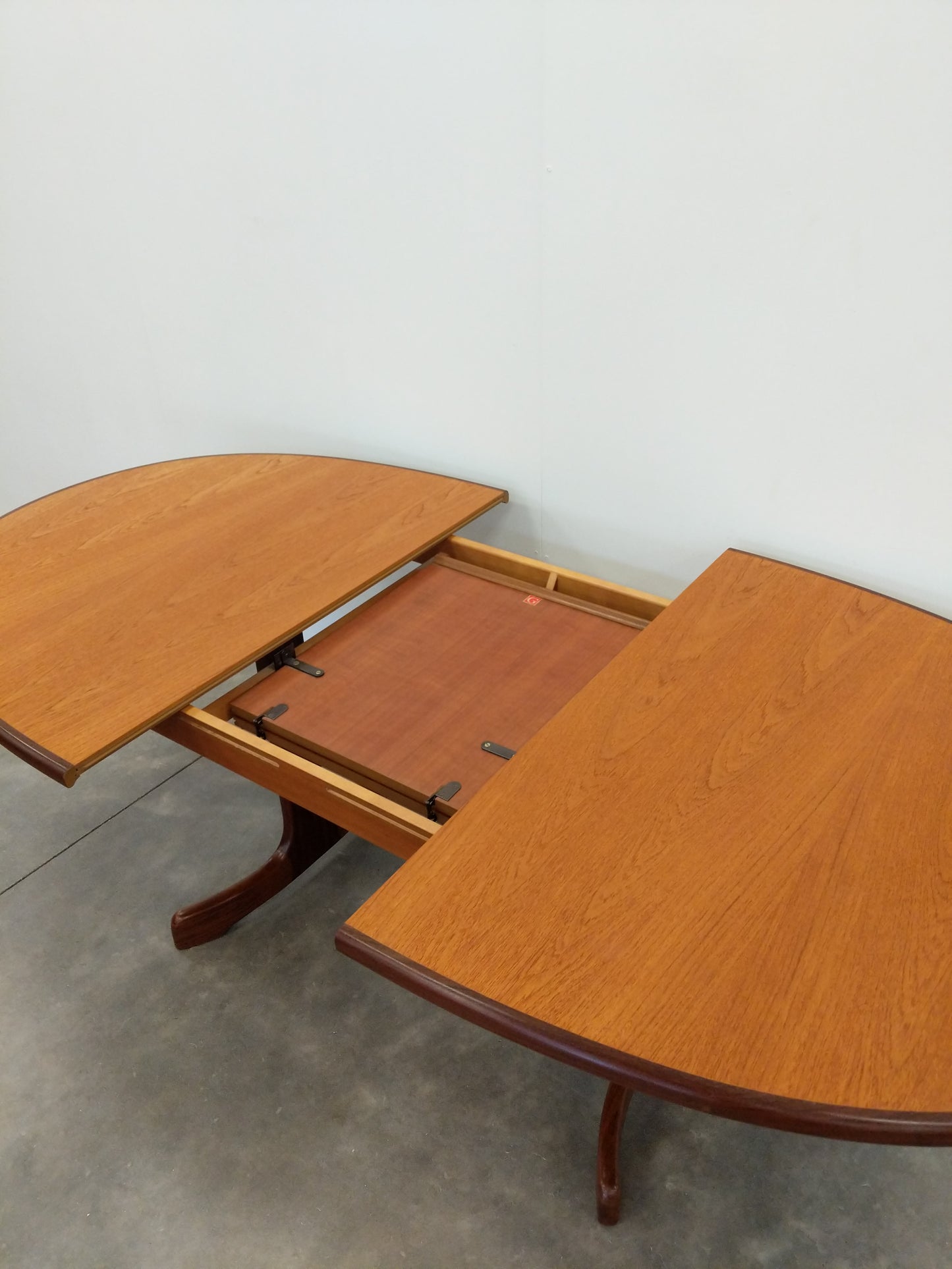 Vintage Mid Century Modern Teak Extendable Dining Table by G Plan